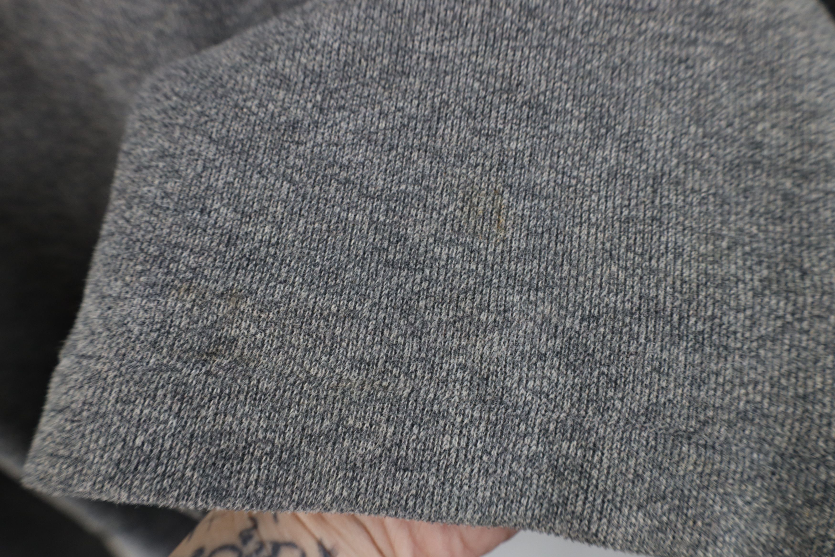 Ralph Lauren × Vintage Vintage Ralph Lauren Knit Half Zip Pullover Sweater Gray Size US L / EU 52-54 / 3 - 8 Thumbnail