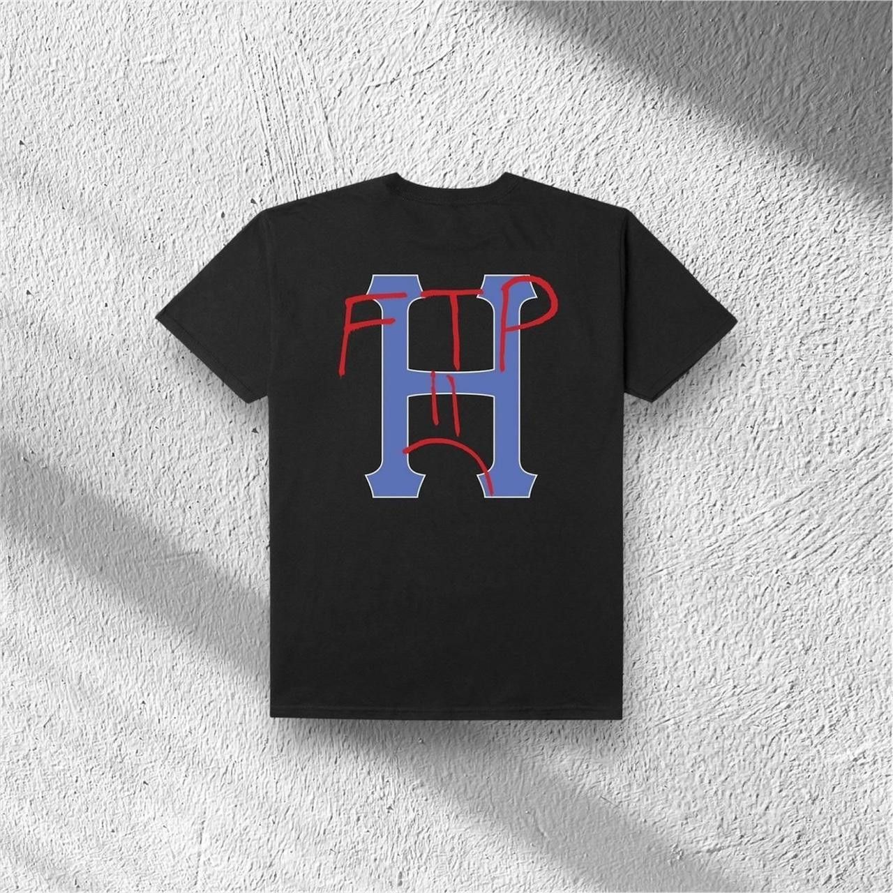 Fuck The Population × Huf Ftp x Huf Frown Logo Tee Size US S / EU 44-46 / 1 - 1 Thumbnail