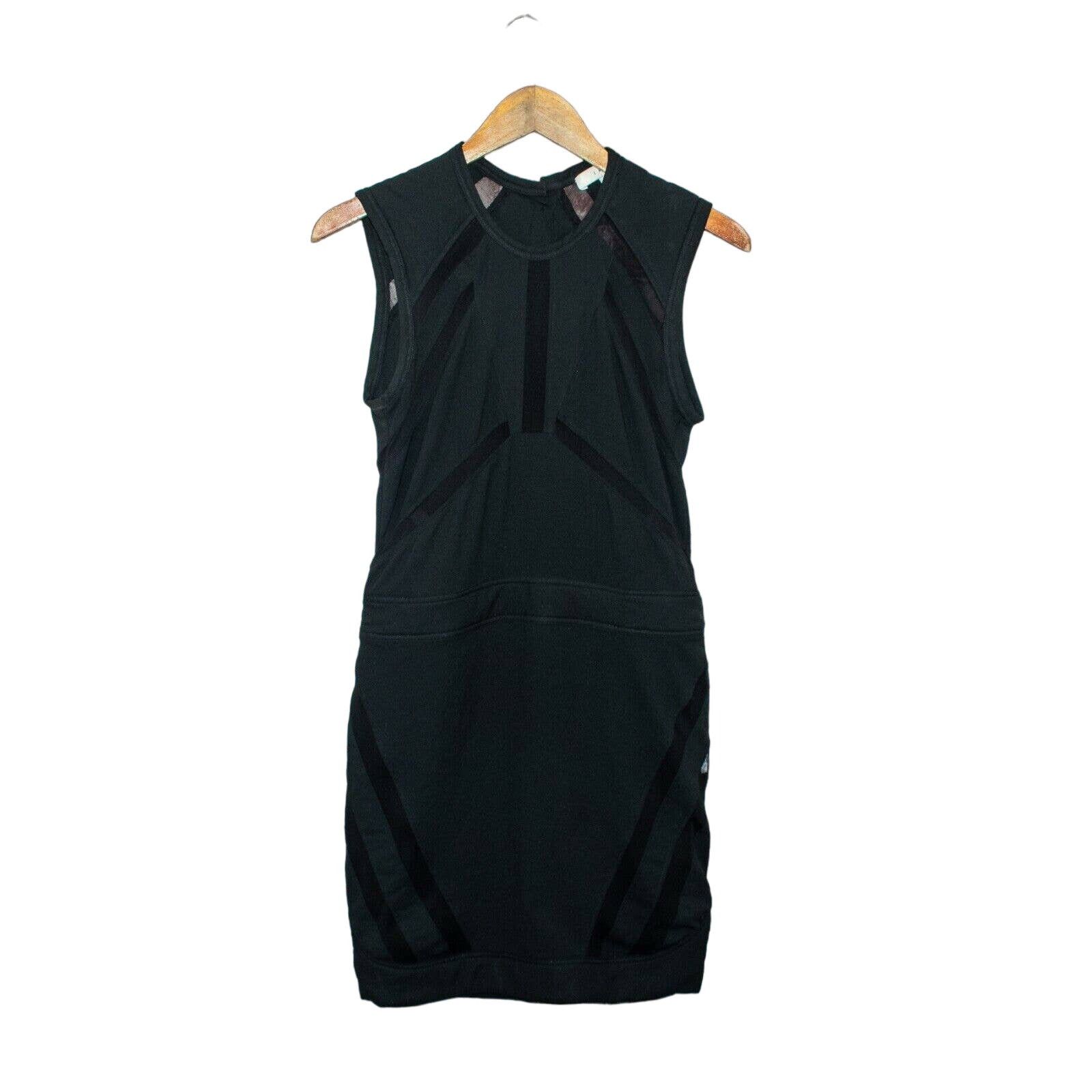 Iro IRO FLOOD Dress Sheath in Black Nior Sheer Panel Accents Size S / US 4 / IT 40 - 6 Thumbnail