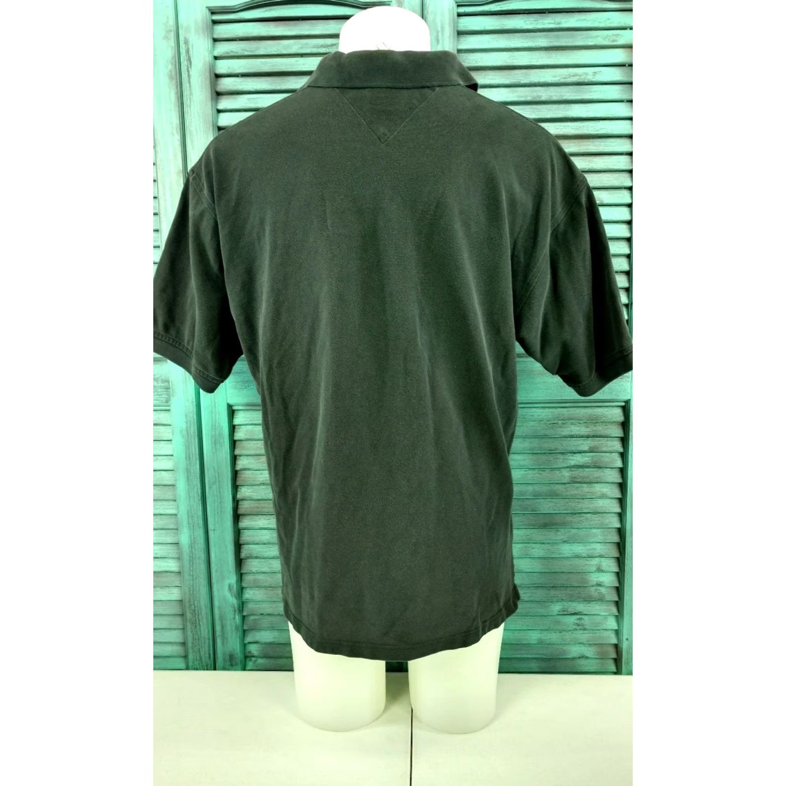 Tommy Hilfiger Tommy Hilfiger Polo Shirt Black XL Polos Shirts Mens Polo Shirt Flag stitch Flag Tag Size XL Size US XL / EU 56 / 4 - 5 Thumbnail