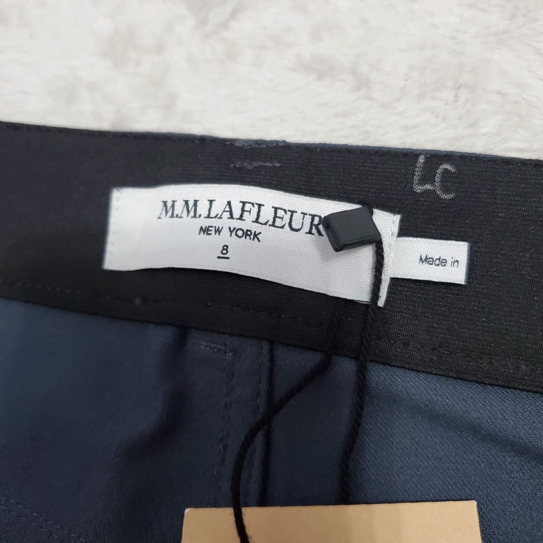 M.M.LaFleur MM.LaFleur Sammataro 1.0 Jean Pants Women 8 Dusty Indigo Denim Straight Regular Ankle Pockets Stretch - 96% Organic Cotton 4% Elastane Size 30" / US 8 / IT 44 - 3 Thumbnail