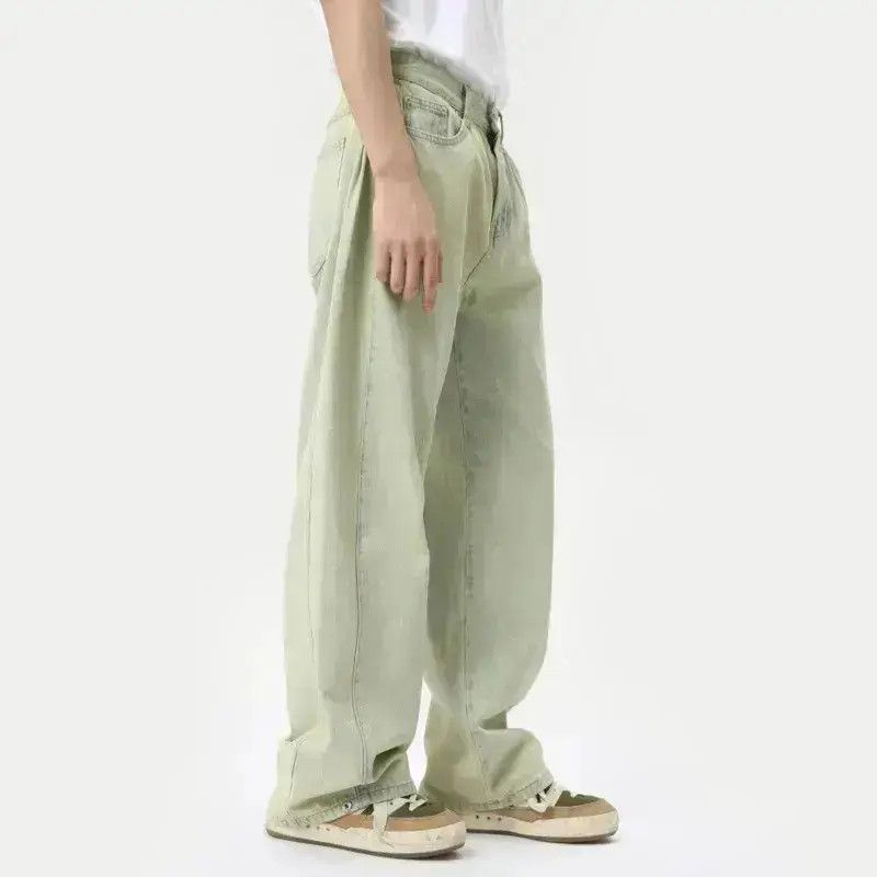 Japanese Brand Retro loose straight leg jeans Size US 32 / EU 48 - 3 Thumbnail