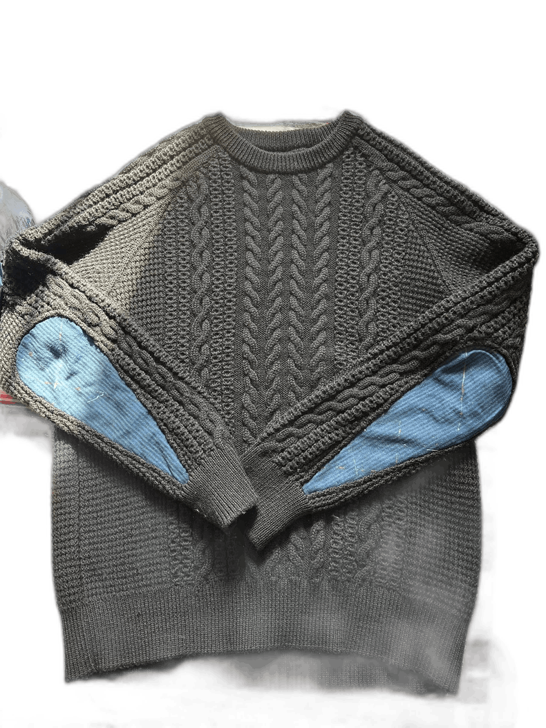 Visvim visvim water droplet sweater in dark gray Size US M / EU 48-50 / 2 - 1 Thumbnail