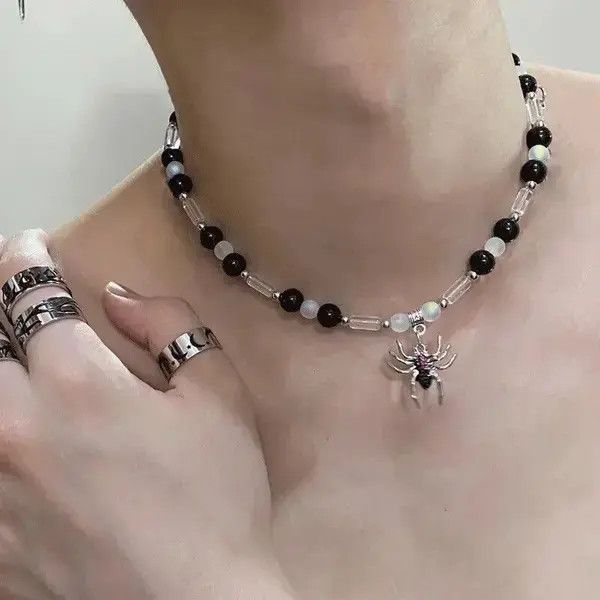 Jewelry Electro Spider Chain Crystal Silver Star Pop Fantasy Size ONE SIZE - 1 Thumbnail