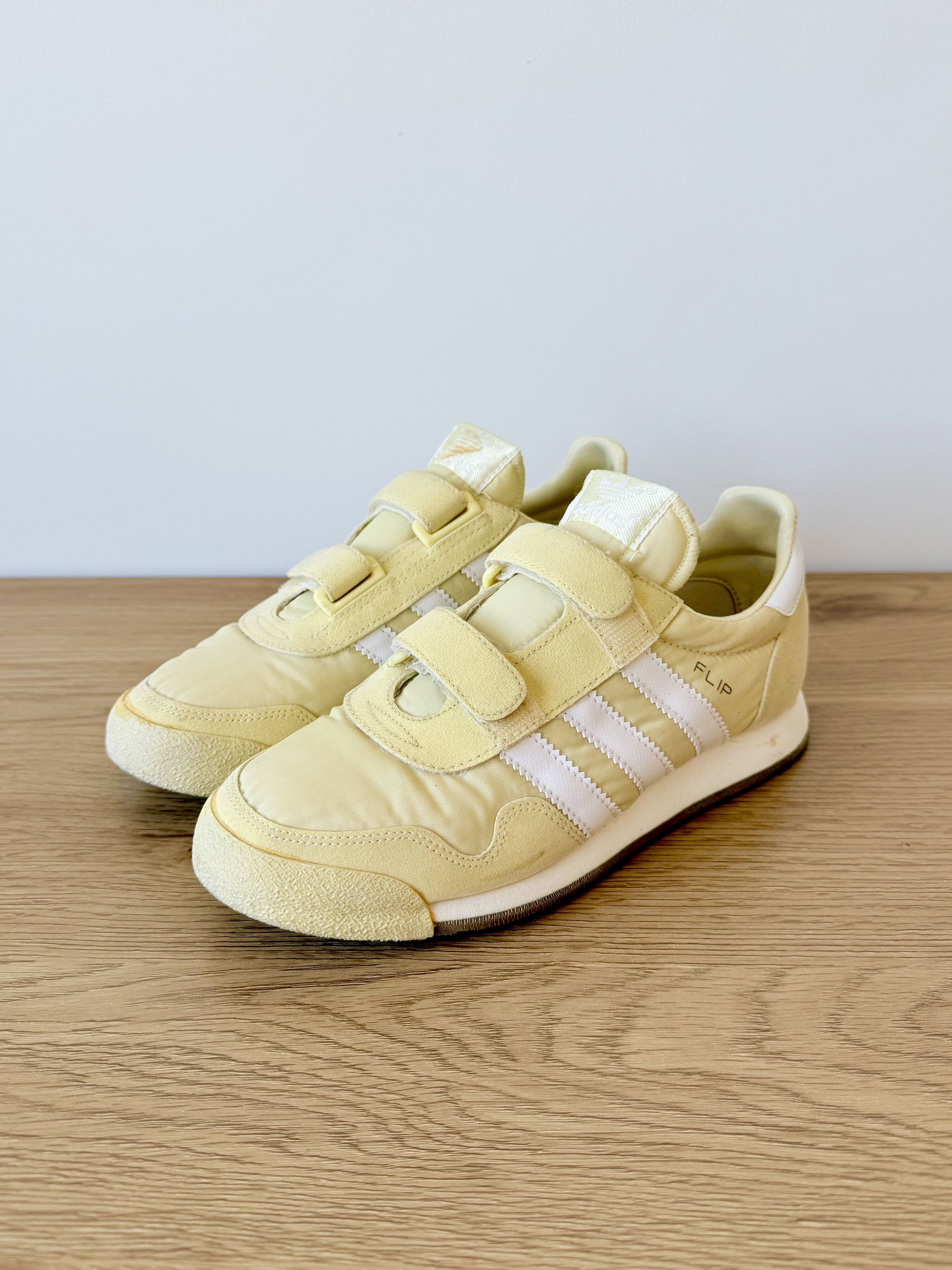 Adidas Rare VTG Women's 1980's Adidas Flip Low Top Sneakers US6.5 Size US 6.5 / IT 36.5 - 3 Thumbnail