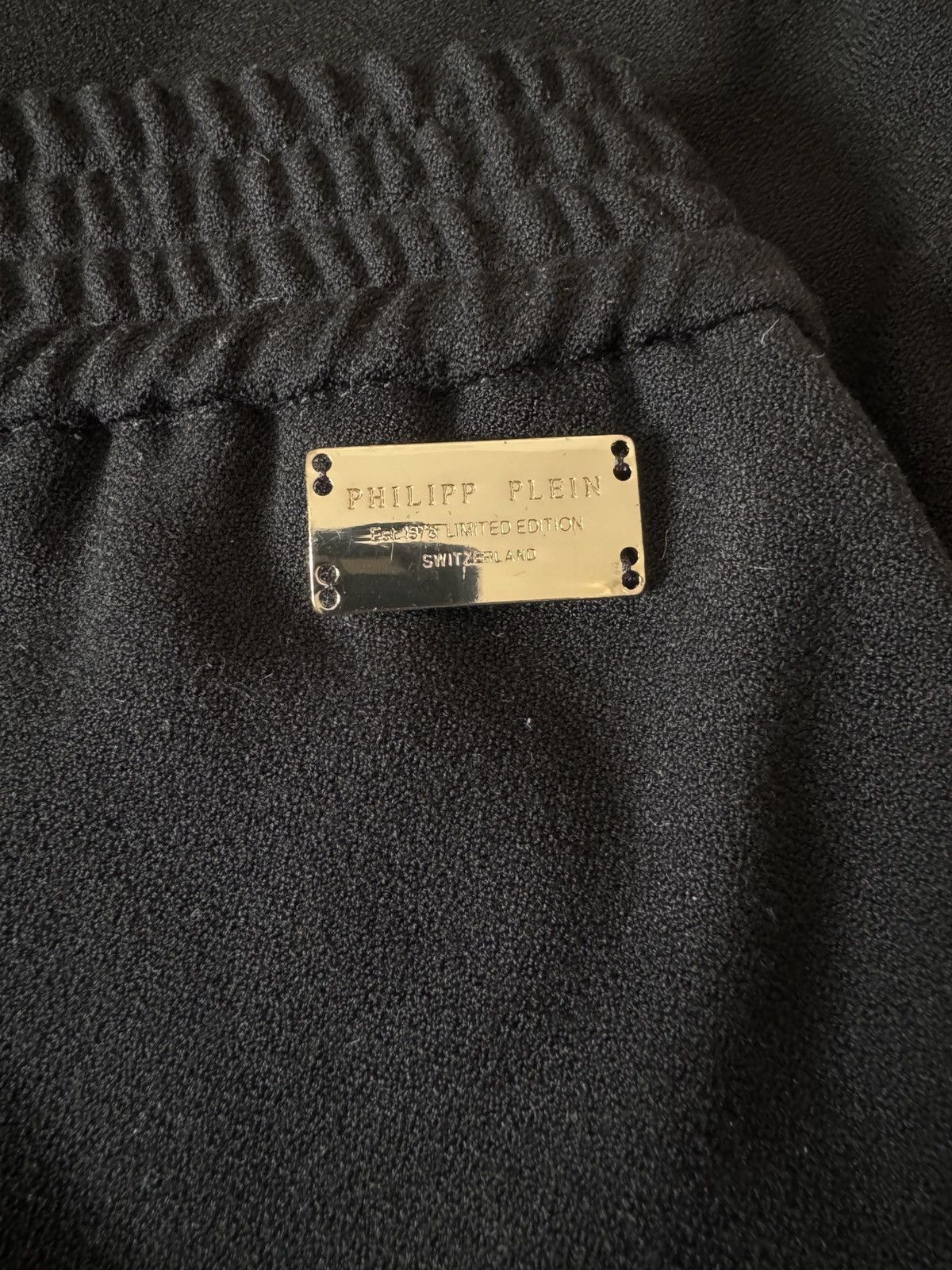 Philipp Plein 🔥 Philipp Plein Black Viscose Sweatpants Size 30" / US 8 / IT 44 - 4 Thumbnail