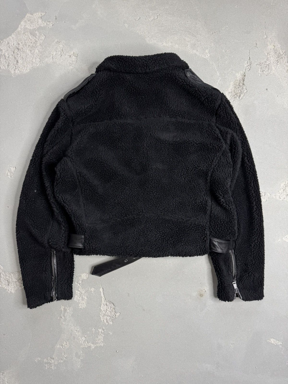 Polo Ralph Lauren Black shearling bomber Size XL / US 12-14 / IT 48-50 - 2 Thumbnail