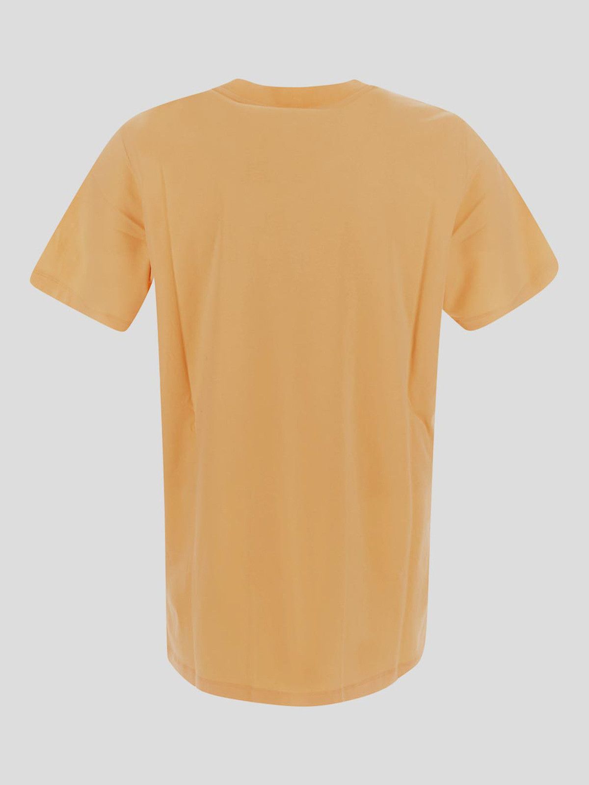 Marni o1y0225 Logo Crewneck T-Shirt in Orange Size US L / EU 52-54 / 3 - 2 Thumbnail