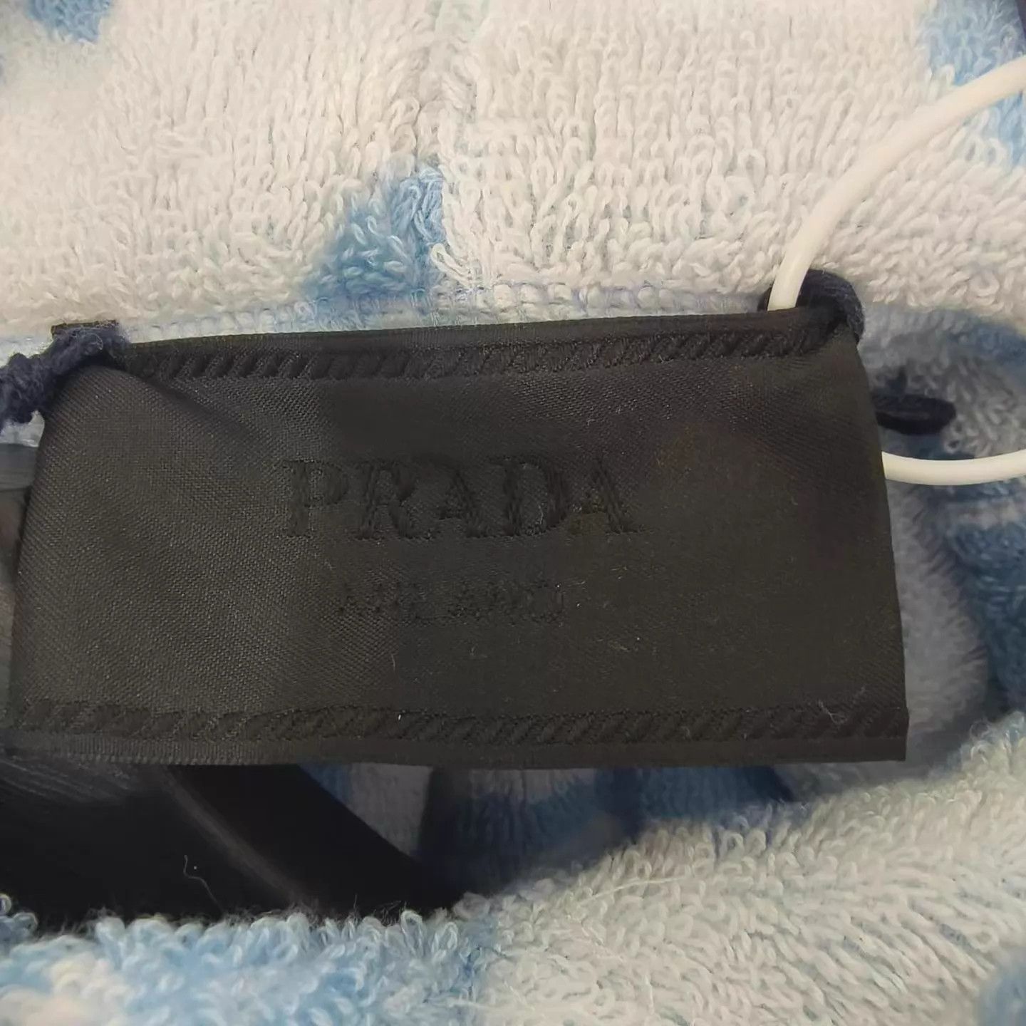 Prada PRADA Triangle Logo Towel Hoodie NWT Women's XS Size XS / US 0-2 / IT 36-38 - 4 Thumbnail