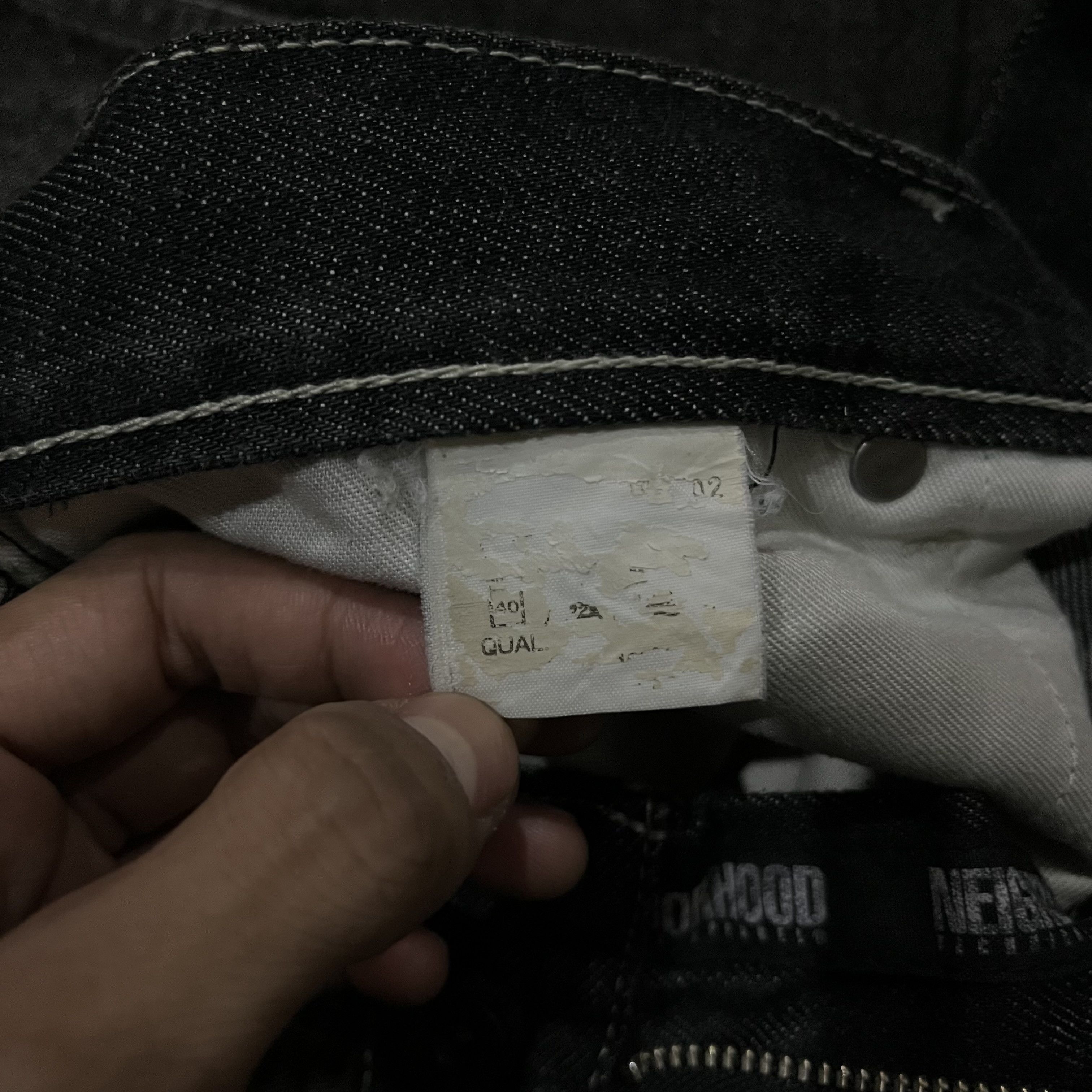 Neighborhood Neighborhood Medium Straight Selvedge Denim Size US 32 / EU 48 - 8 Thumbnail