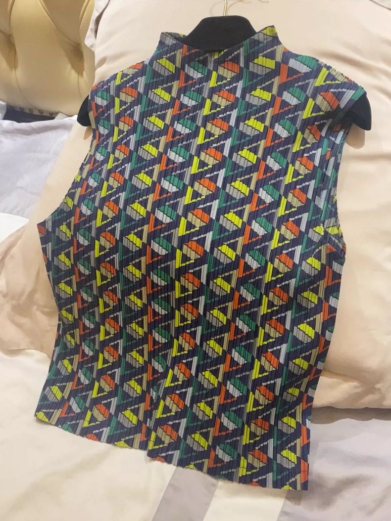 Issey Miyake Issey Miyake size:3 Mosaic vest Size M / US 6-8 / IT 42-44 - 4 Thumbnail