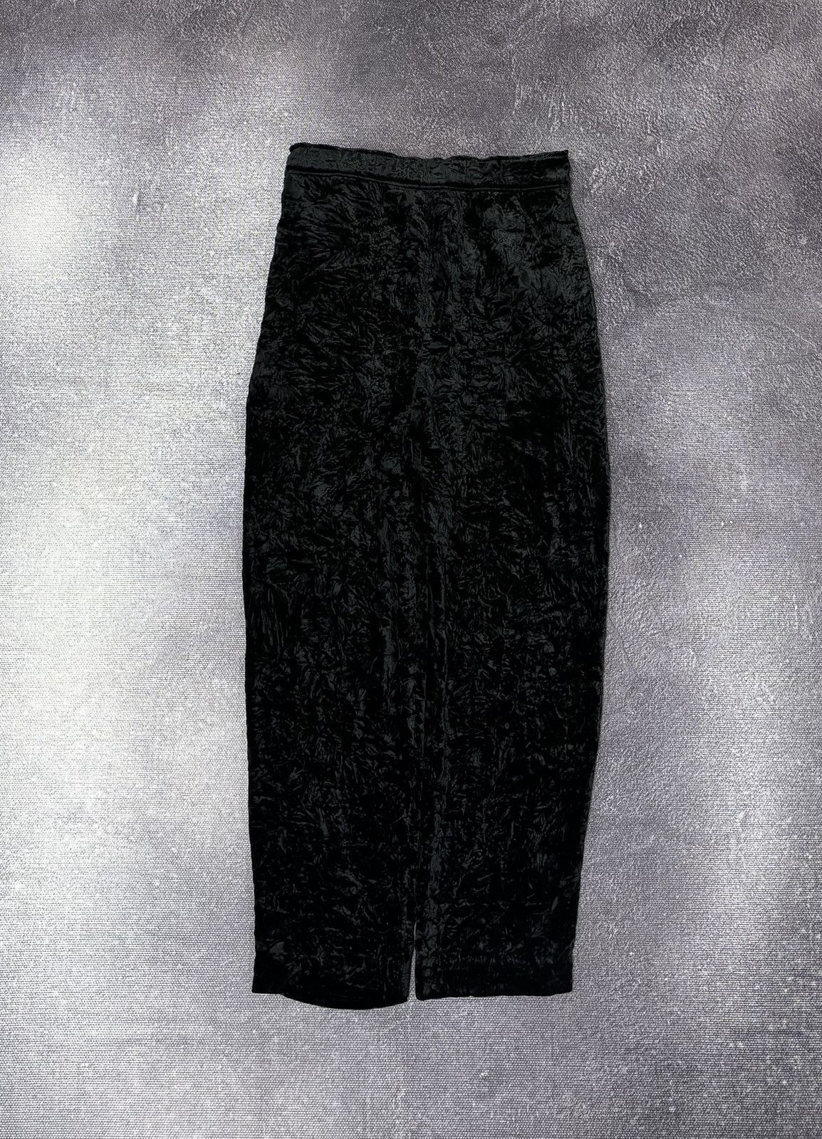 The Kooples The Kooples NWT New Crushed Velvet Black Pants Trousers Size 26" / US 2 / IT 38 - 14 Thumbnail