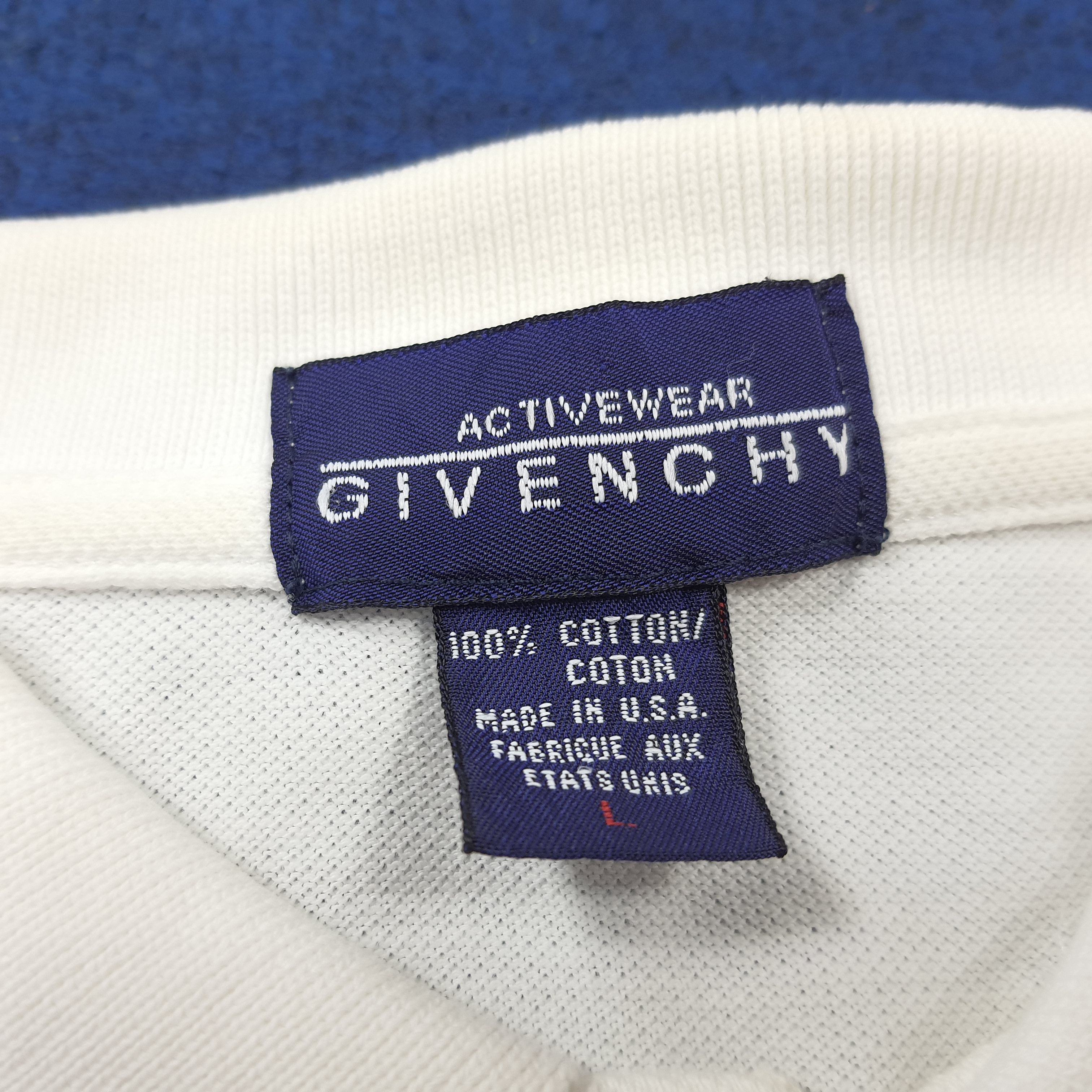 Givenchy × Vintage Vintage Givenchy Italian Designer Brand Polo Shirt Size US L / EU 52-54 / 3 - 4 Thumbnail