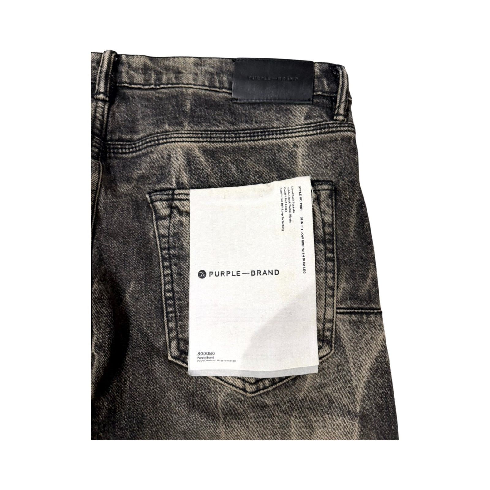 Purple Brand Purple Brand Tie Dye Black Wash Jeans Size US 34 / EU 50 - 3 Thumbnail