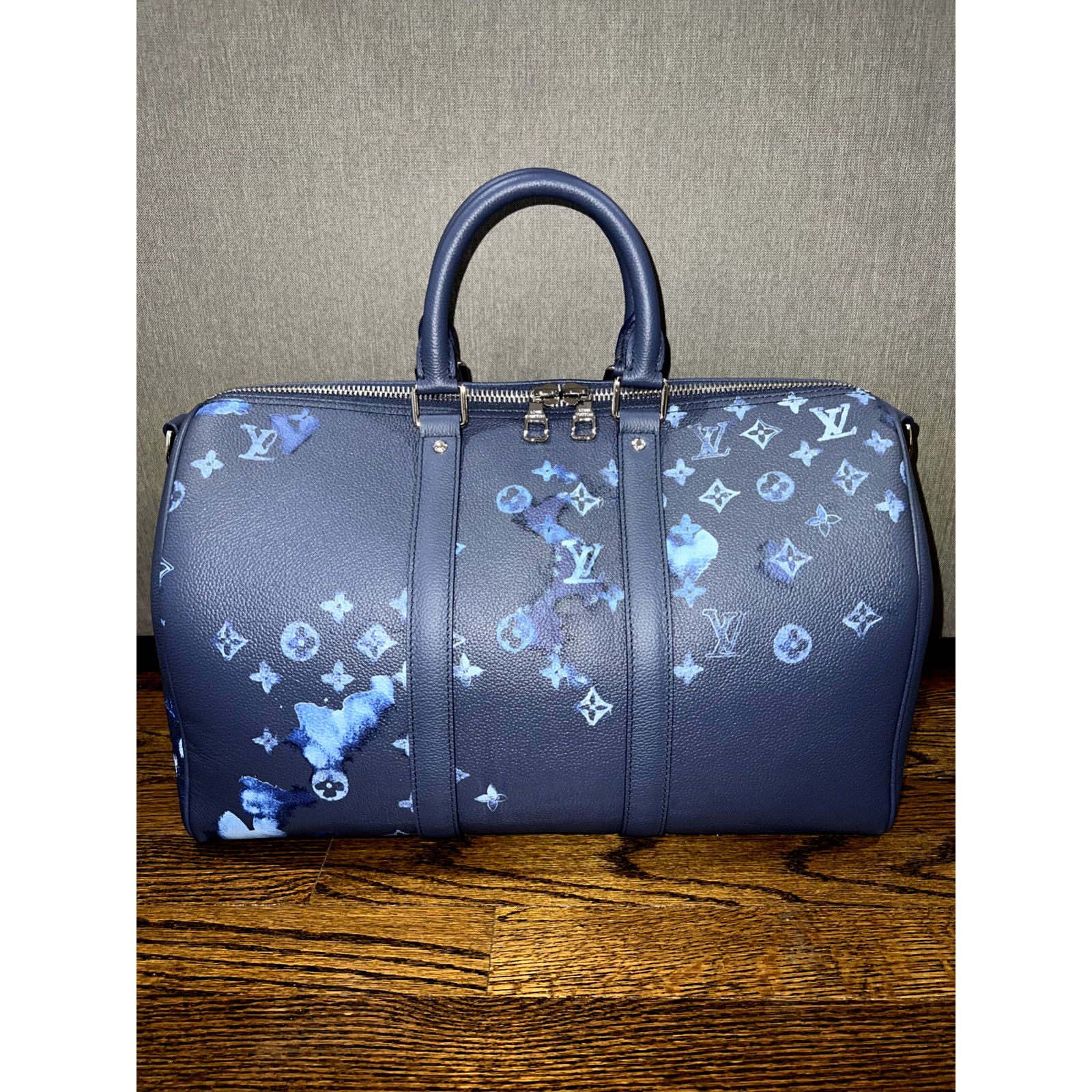 Louis Vuitton Louis Vuitton Watercolor Ink Blue Weekend Travel Bag Size ONE SIZE - 2 Thumbnail