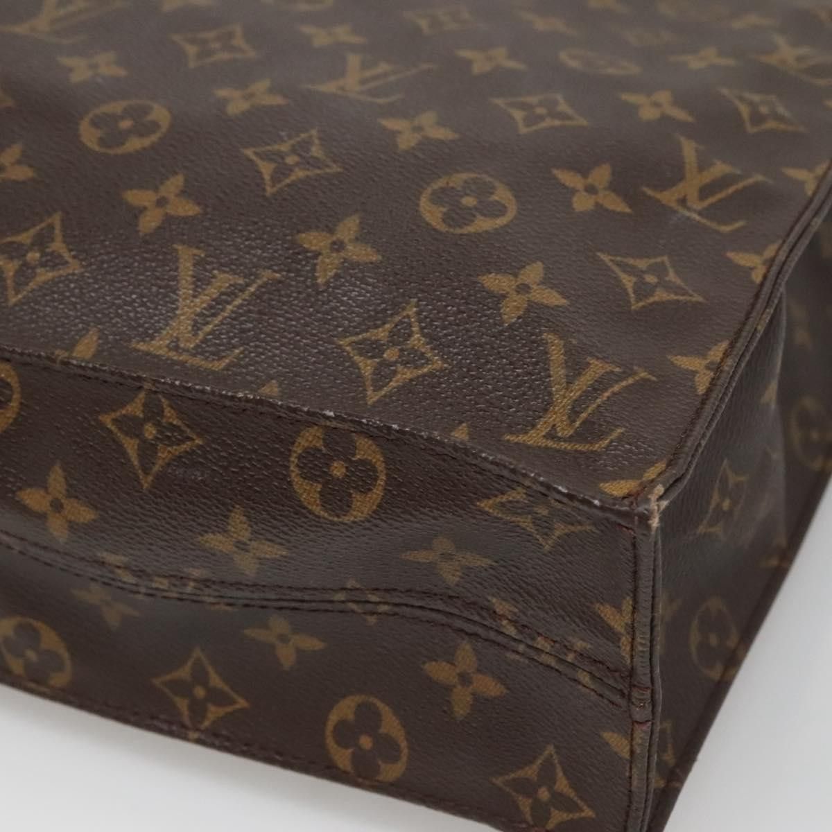 Louis Vuitton LOUIS VUITTON Monogram Sac Plat Hand Bag M51140 Size ONE SIZE - 15 Thumbnail