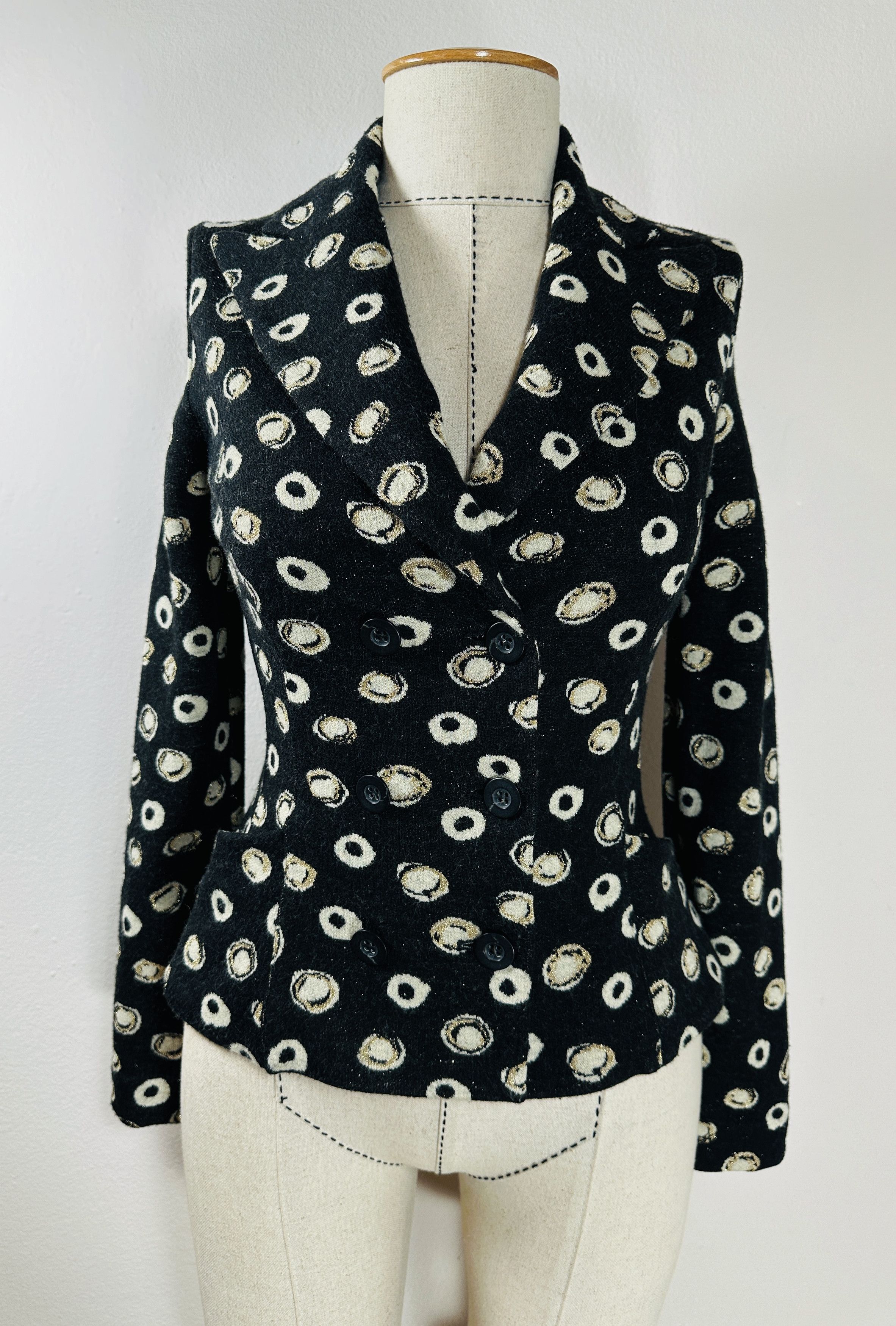 image of Diane Von Furstenberg Wool Blazer, Women's (Size Small)