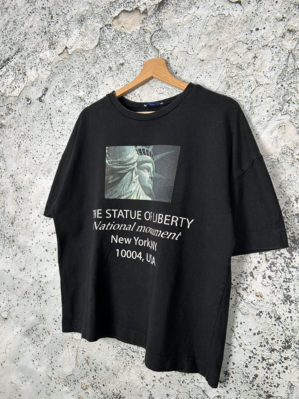 Vintage New York The Statue Of Liberty Graphic Tee Zara Streetwear Size US M / EU 48-50 / 2 - 2 Thumbnail