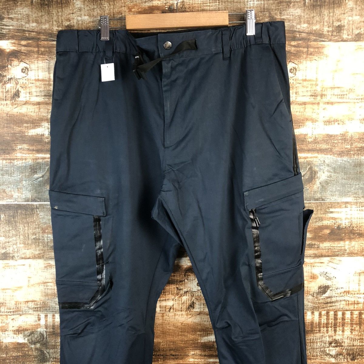 Japanese Brand DL Field Core Black Joggers Pants #C719 Size US 36 / EU 52 - 4 Thumbnail