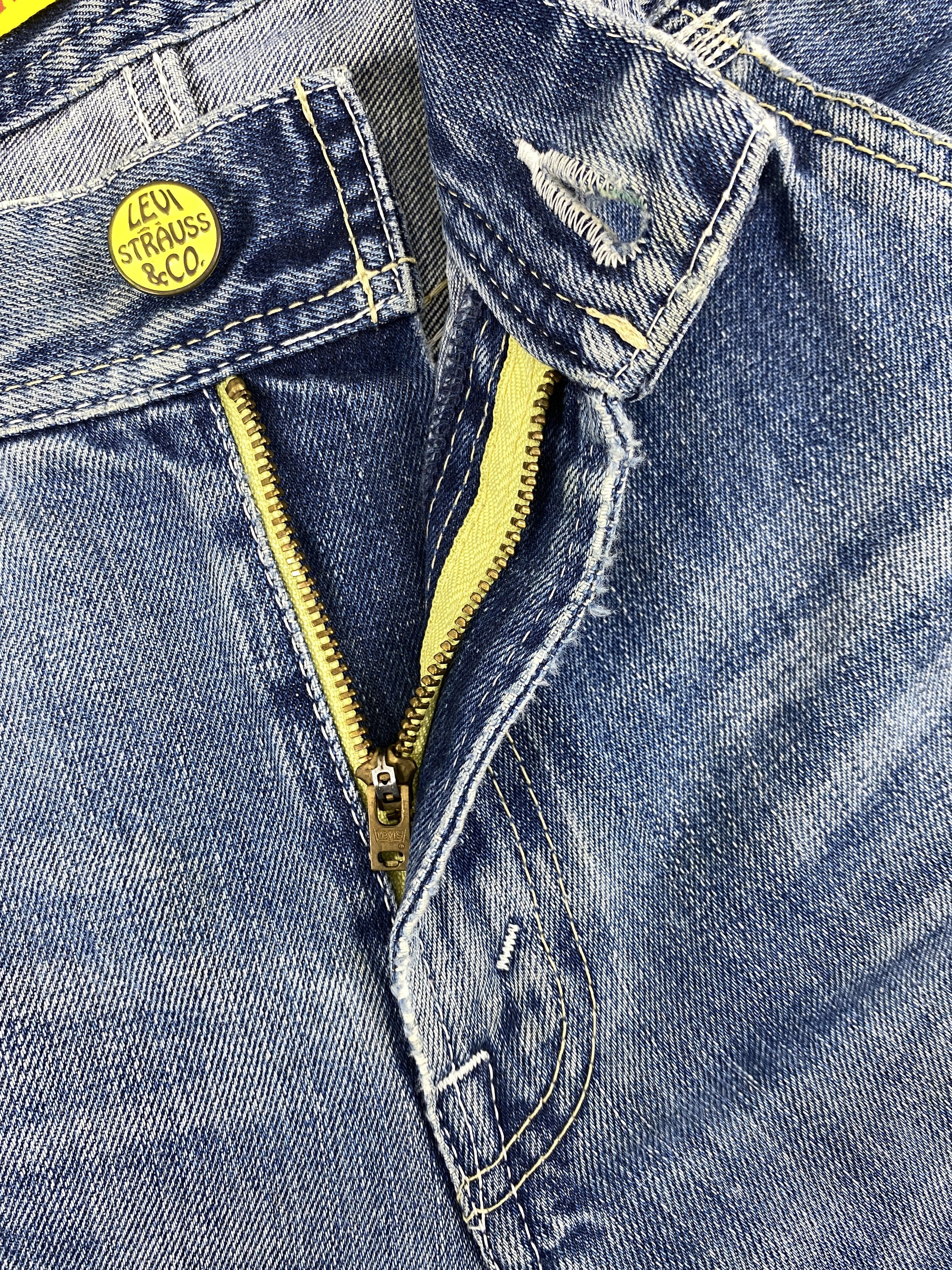 Japanese Brand Distressed Blue Vintage Levi's 502 34x29 Denim -SJ188 Size US 34 / EU 50 - 6 Thumbnail
