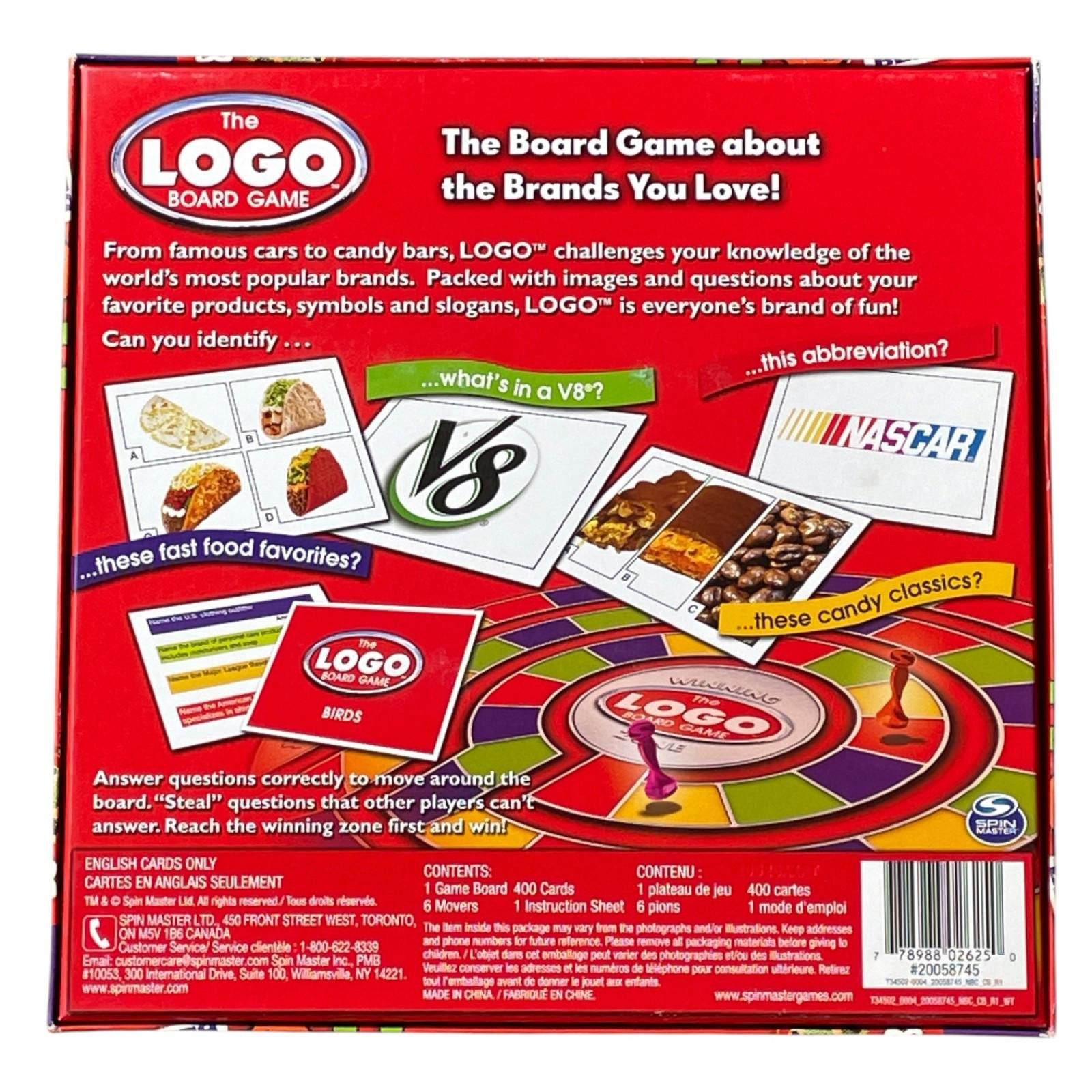 Other The Logo Board Game Spin Master 2011 Complete VERY CLEAN! Size ONE SIZE - 2 Thumbnail