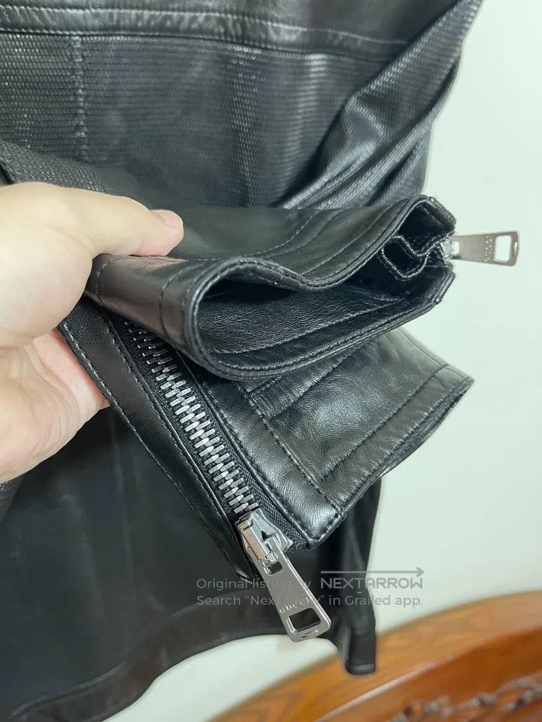 Gucci Gucci Leather coat Size US L / EU 52-54 / 3 - 5 Thumbnail