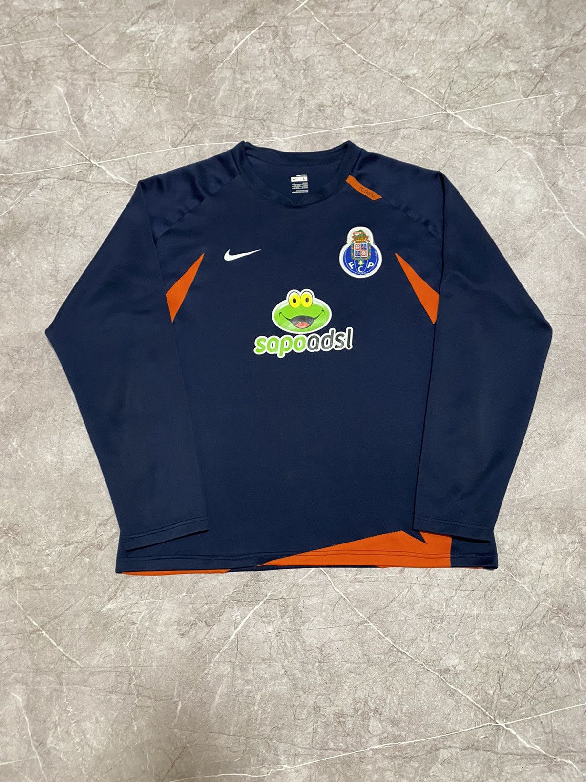 Nike × Vintage Vintage Nike 2007-08 FC Porto Training Soccer Sweatshirt Y2K Size US L / EU 52-54 / 3 - 3 Thumbnail