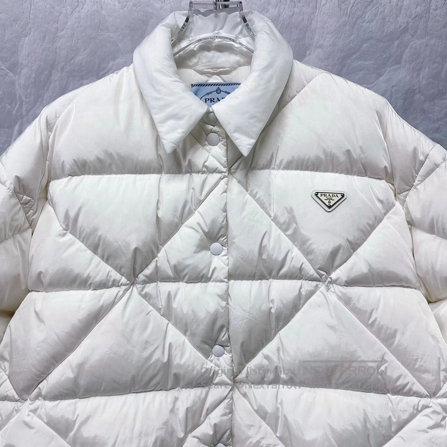 Prada prada quilted puffer jacket with logo. Size M / US 6-8 / IT 42-44 - 2 Thumbnail