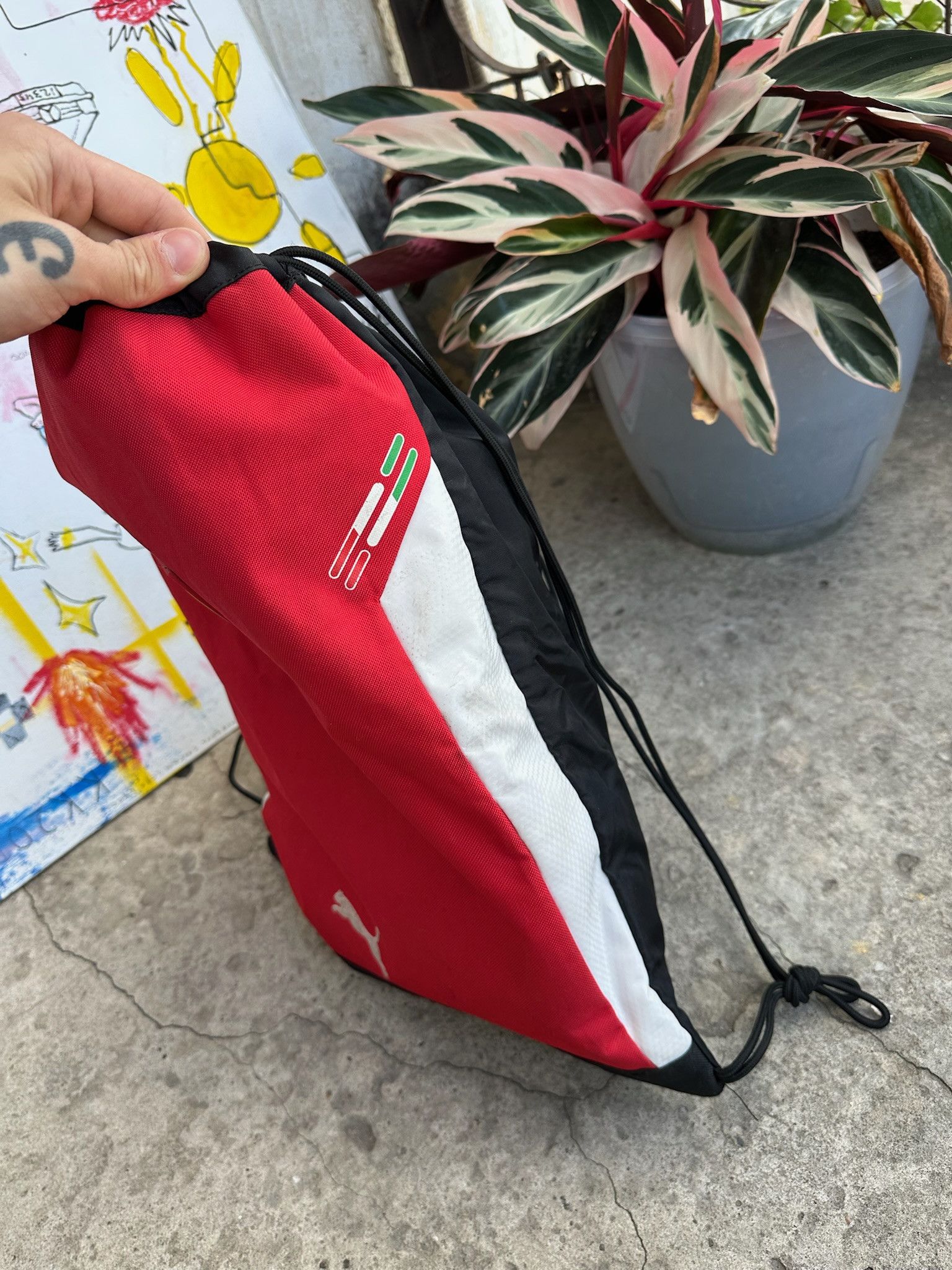 Ferrari Vintage Ferrari bag puma sport backpack Size ONE SIZE - 9 Thumbnail