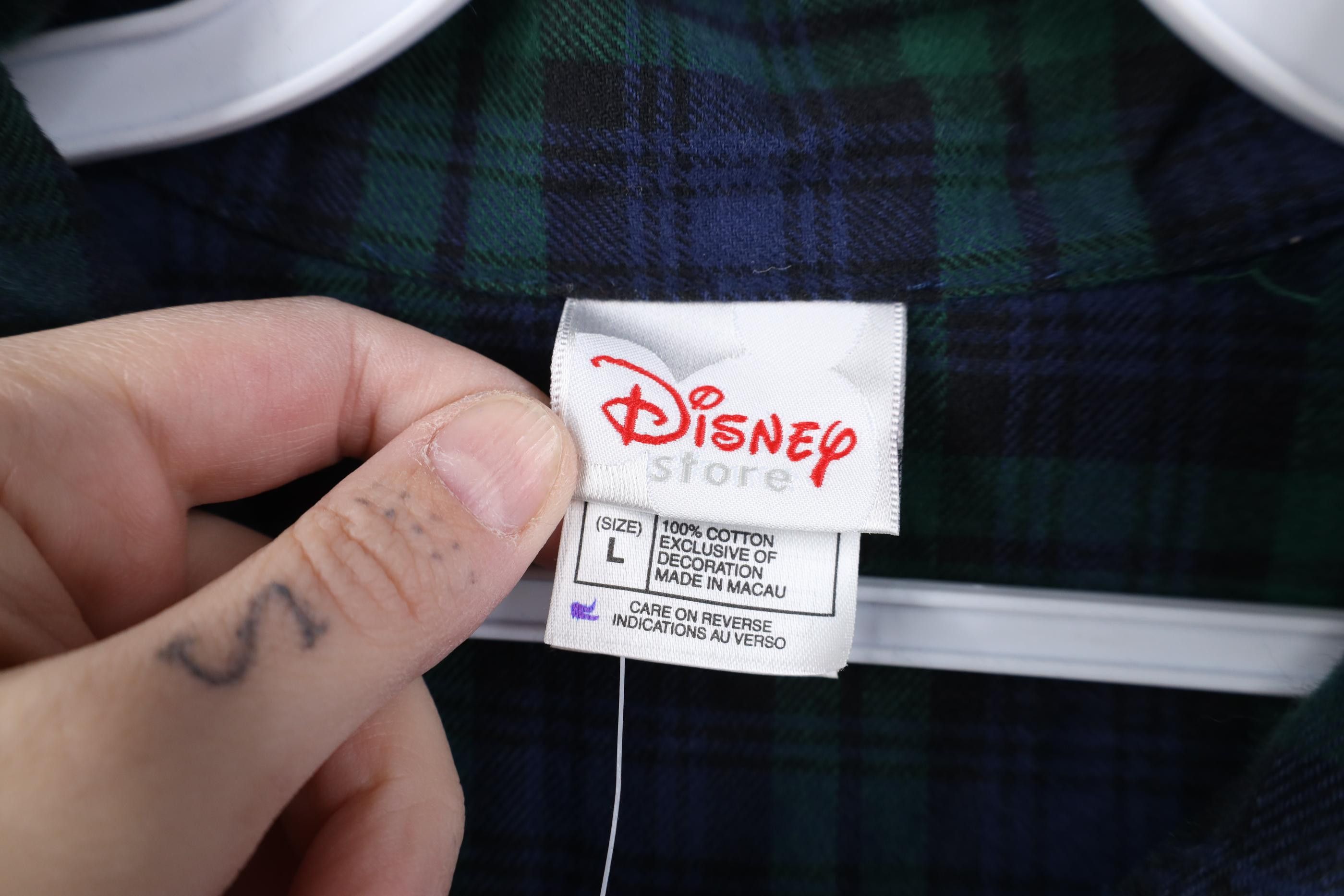 Disney Deadstock Vintage 90s Disney Peter Pan Flannel Night Shirt Size L / US 10 / IT 46 - 9 Thumbnail