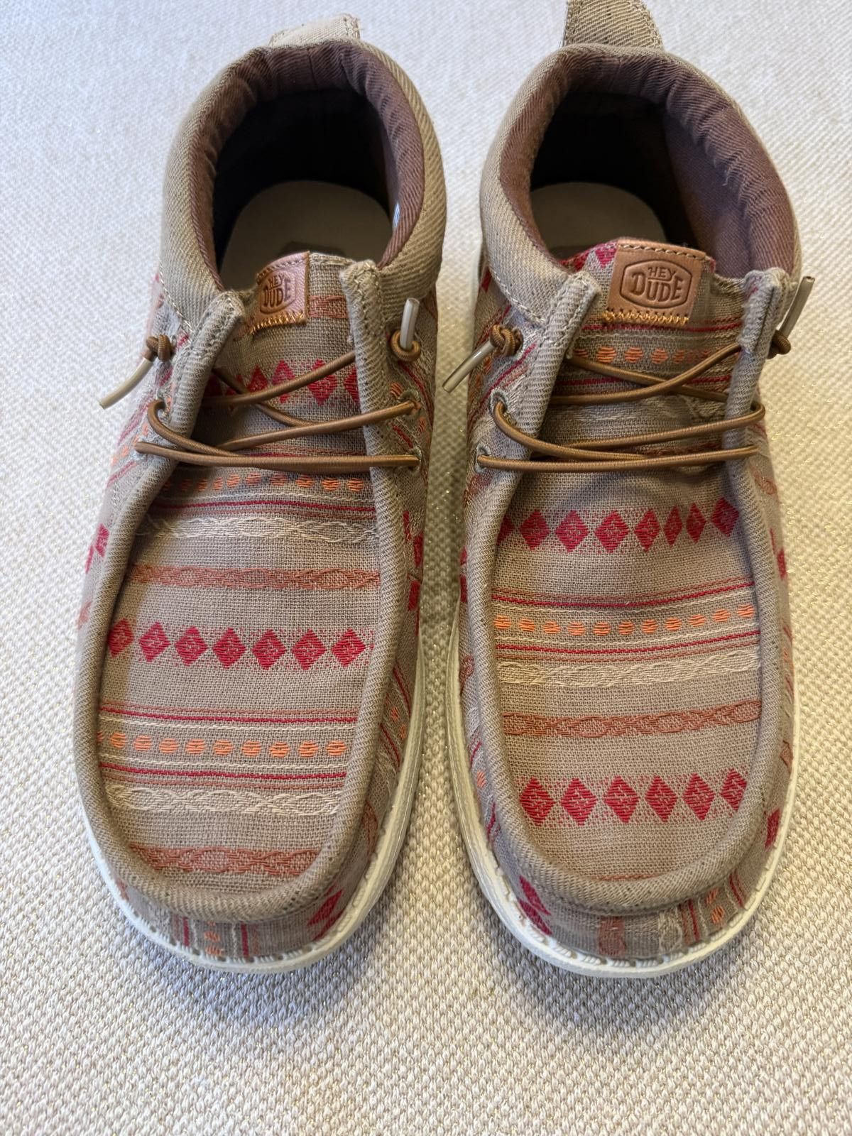 Duvetica Dude Shoes Casual Patterned Canvas Sneakers Size US 9 / EU 42 - 1 Thumbnail