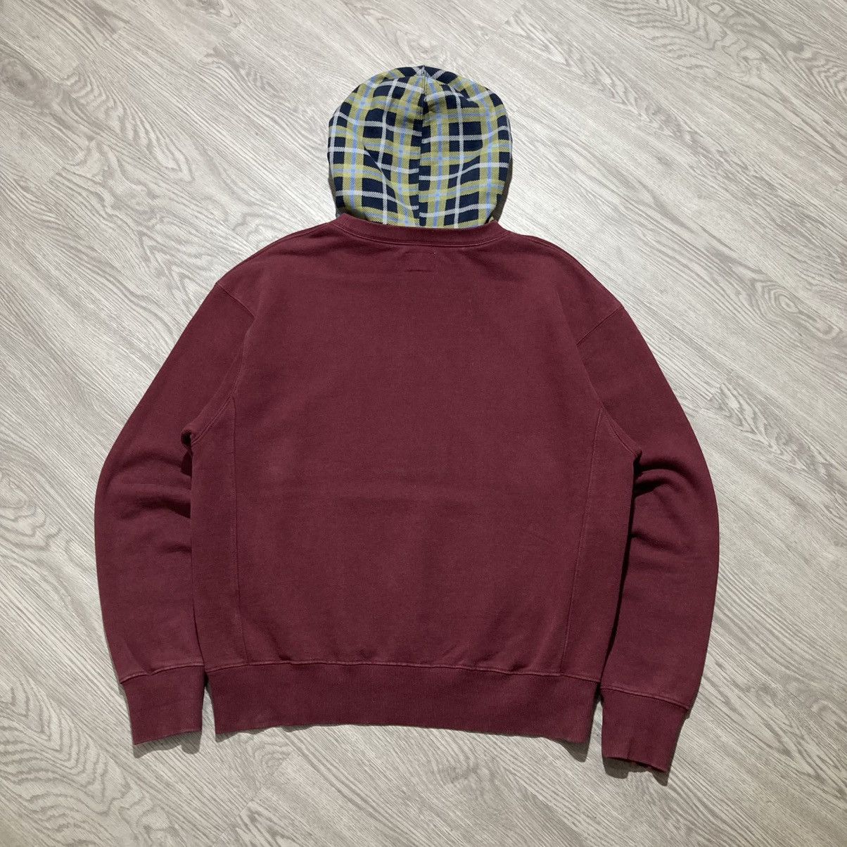 thisisneverthat 2000s ThisIsNeverThat Printed Bold Check Hooded Sweatshirt Size US XL / EU 56 / 4 - 10 Thumbnail