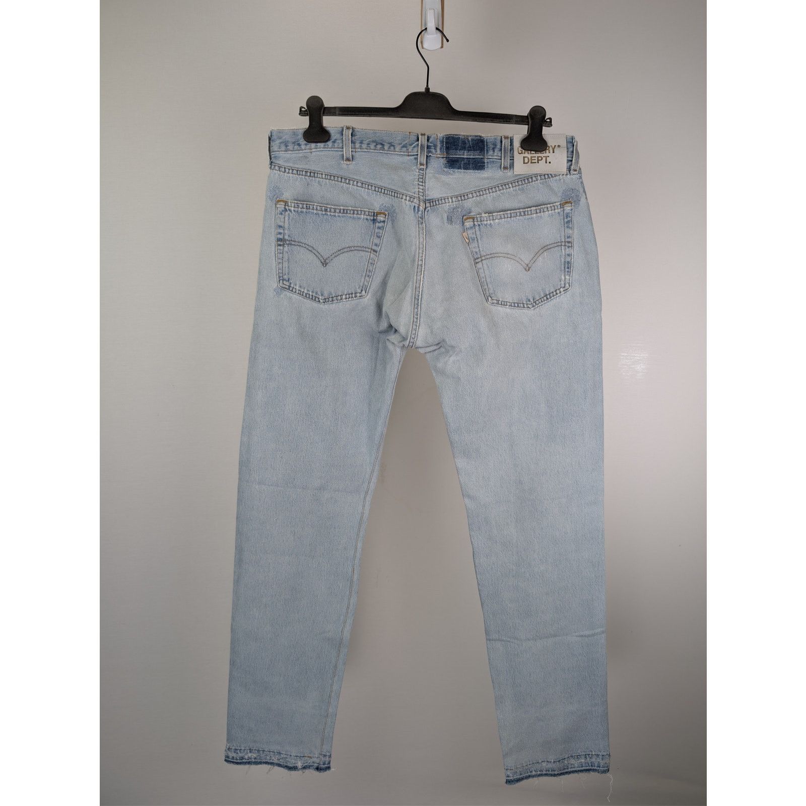 Gallery Dept. o1rshd1 5001 Gap Faded Denim Jeans in Blue 37 x 35 Size US 37 - 18 Thumbnail