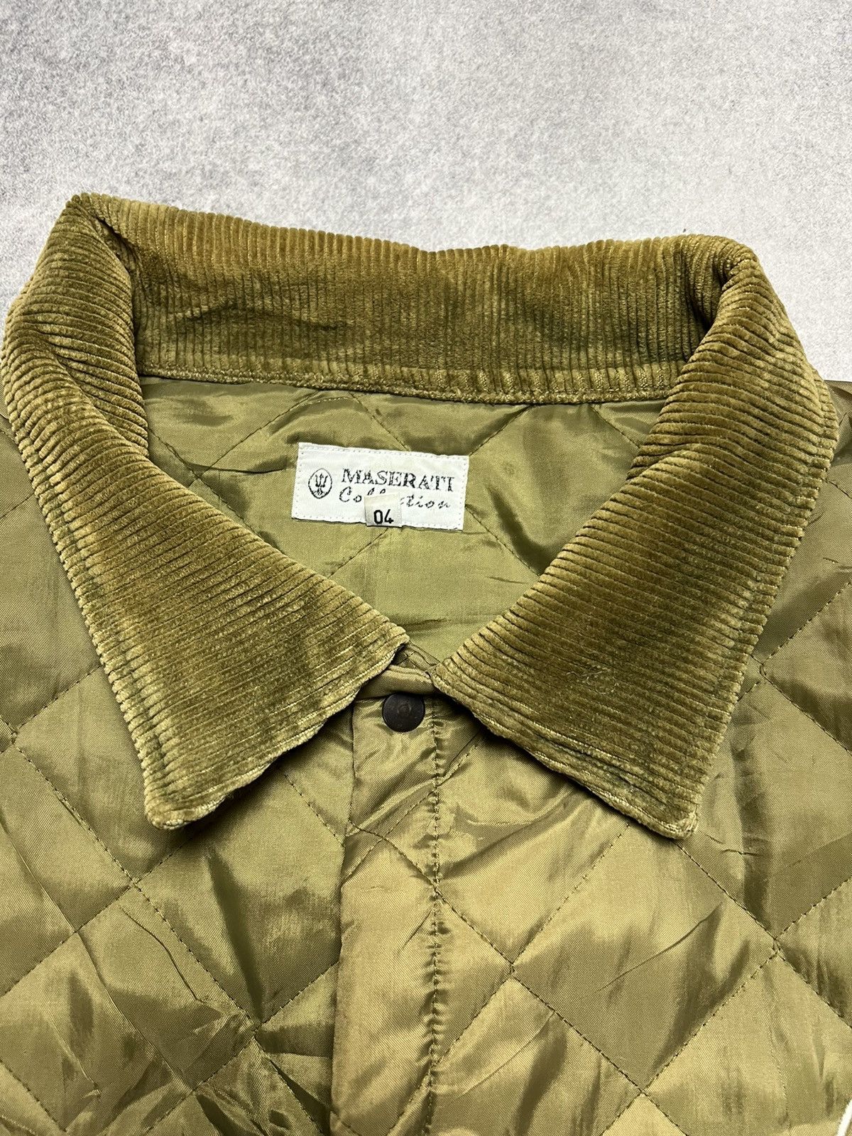 Maserati Vintage Maserati Liddesdale Quilted Barbour Style Jacket Size US XL / EU 56 / 4 - 6 Thumbnail