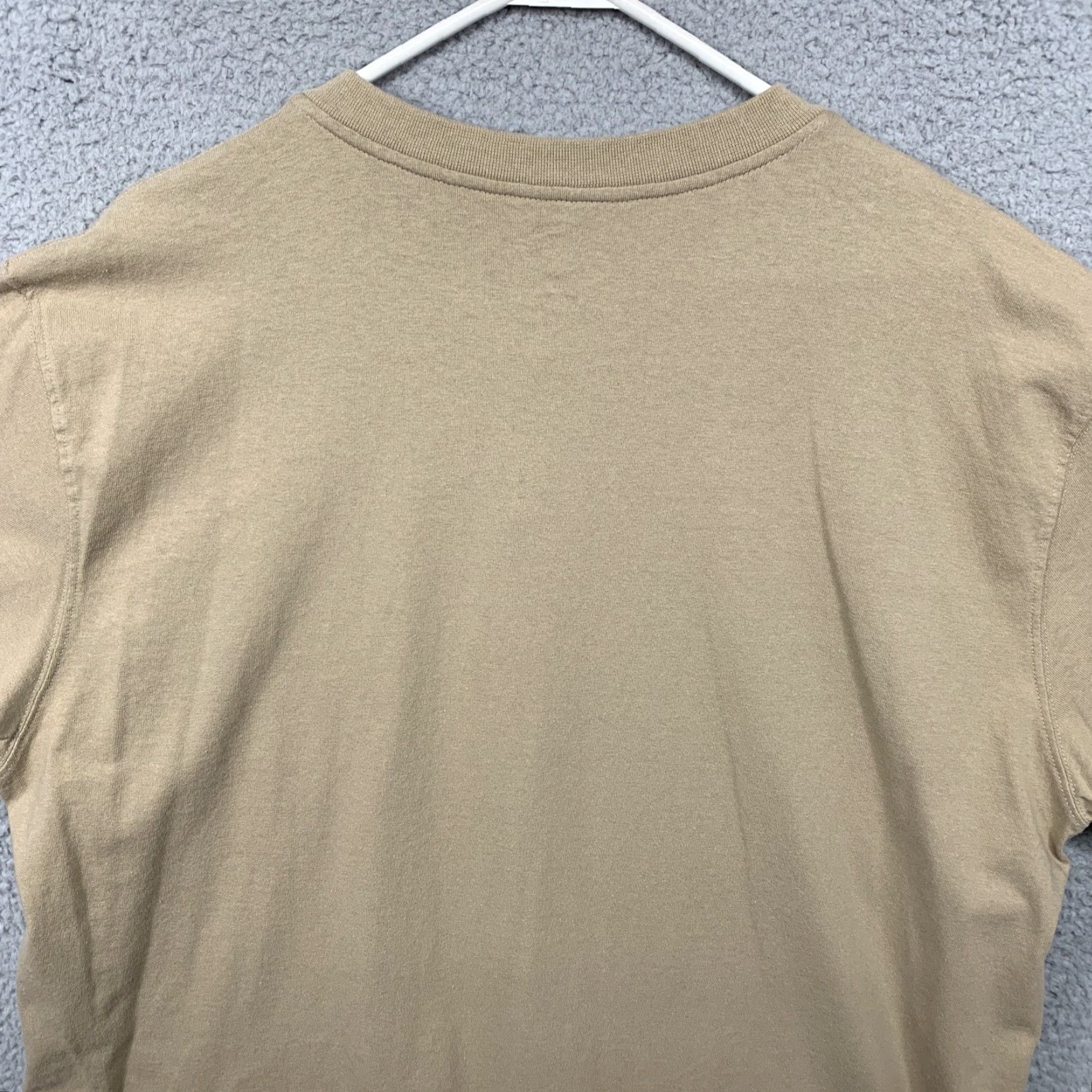 Dickies Dickies Polo Shirt Mens 2X Tan Pullover Crew Neck 3 Button Closure 1 Pocket LOGO Shirt Mens 2X Tan Dickies Polo With Logo Size US XXL / EU 58 / 5 - 5 Thumbnail