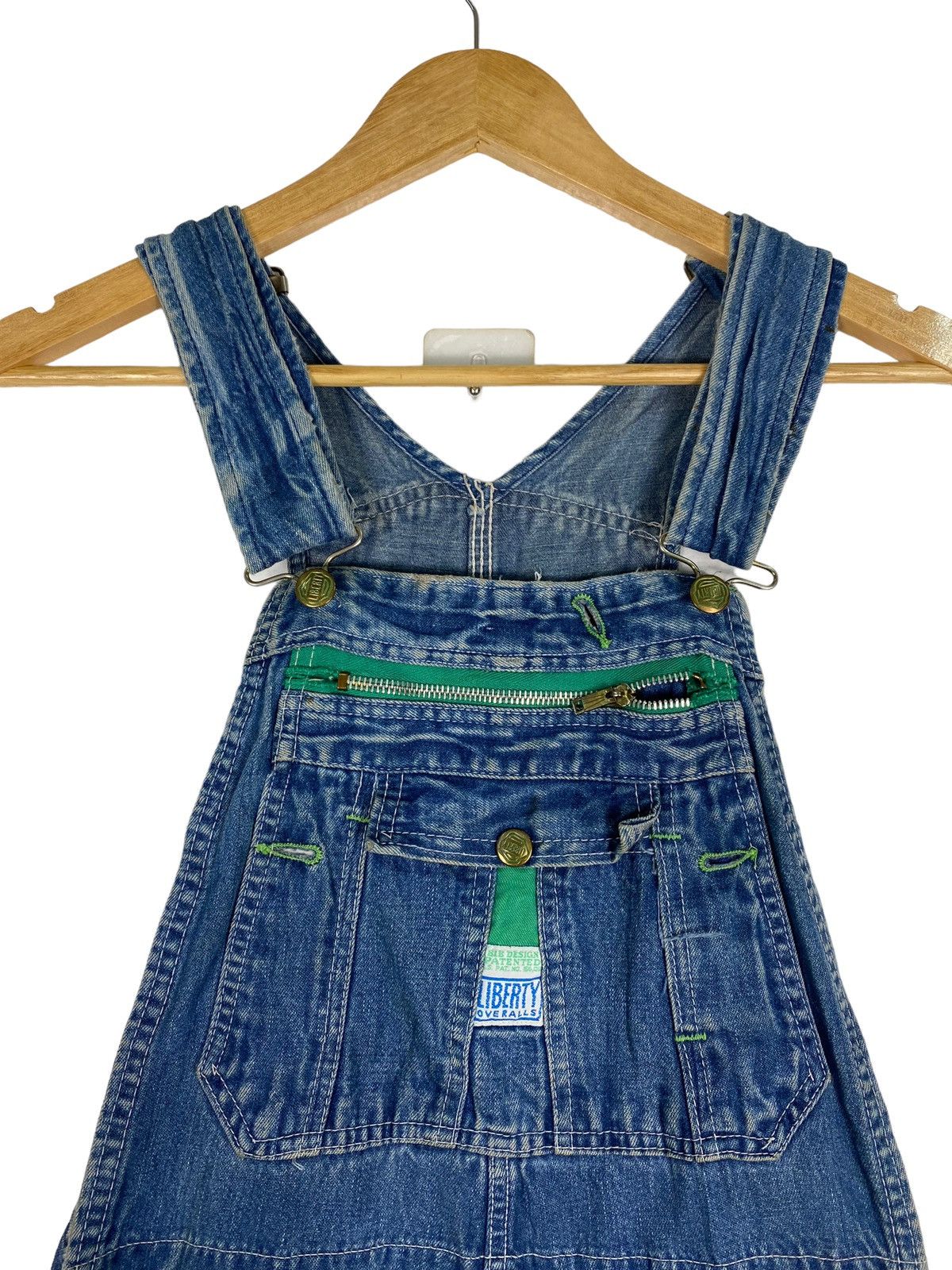 Japanese Brand Vintage Liberty Overall Denim Size US 28 / EU 44 - 3 Thumbnail