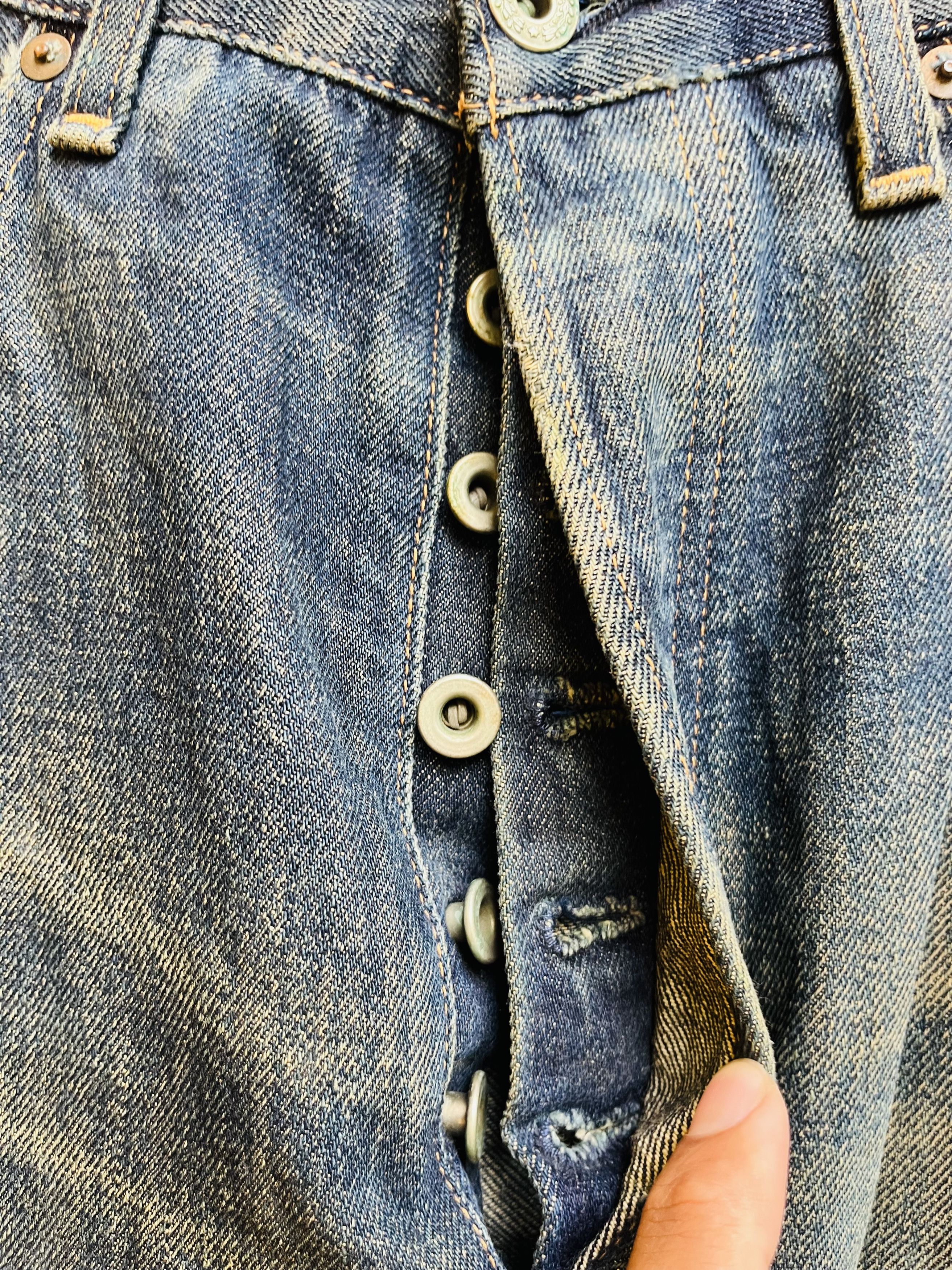 Levi's Vintage Clothing Vintage WW2 Levis True Vintage Reissue Fashion Style Size US 33 - 9 Thumbnail