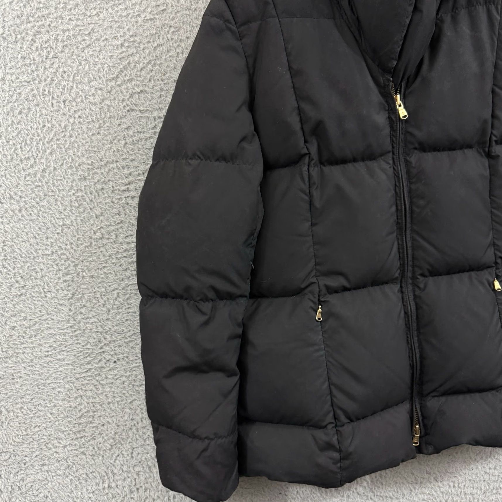 Ralph Lauren Lauren Ralph Lauren Jacket Womens Petite Medium Black Zip Down Quilted Capsule Size M / US 6-8 / IT 42-44 - 4 Thumbnail