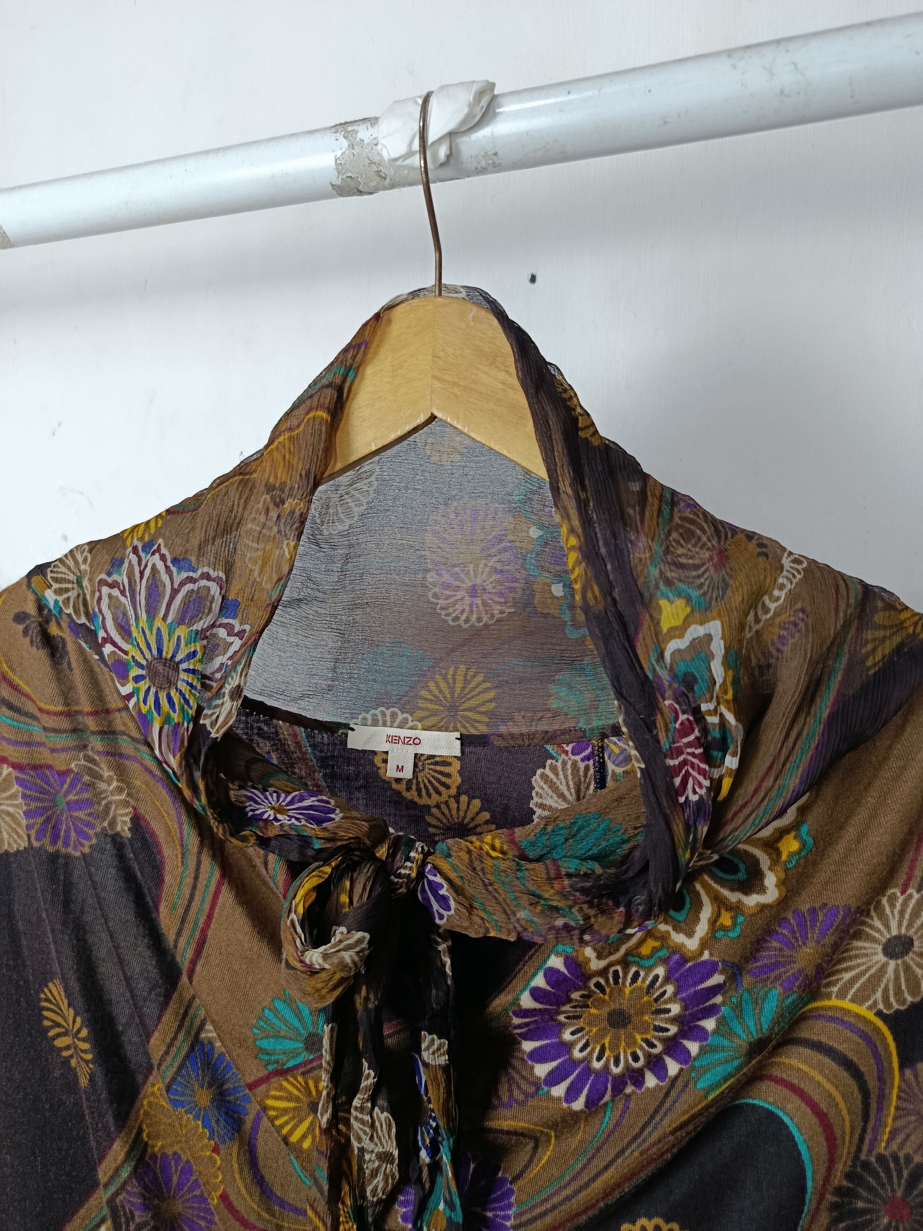 Kenzo Kenzo Blouses Printed Womenswear Size M / US 6-8 / IT 42-44 - 7 Thumbnail