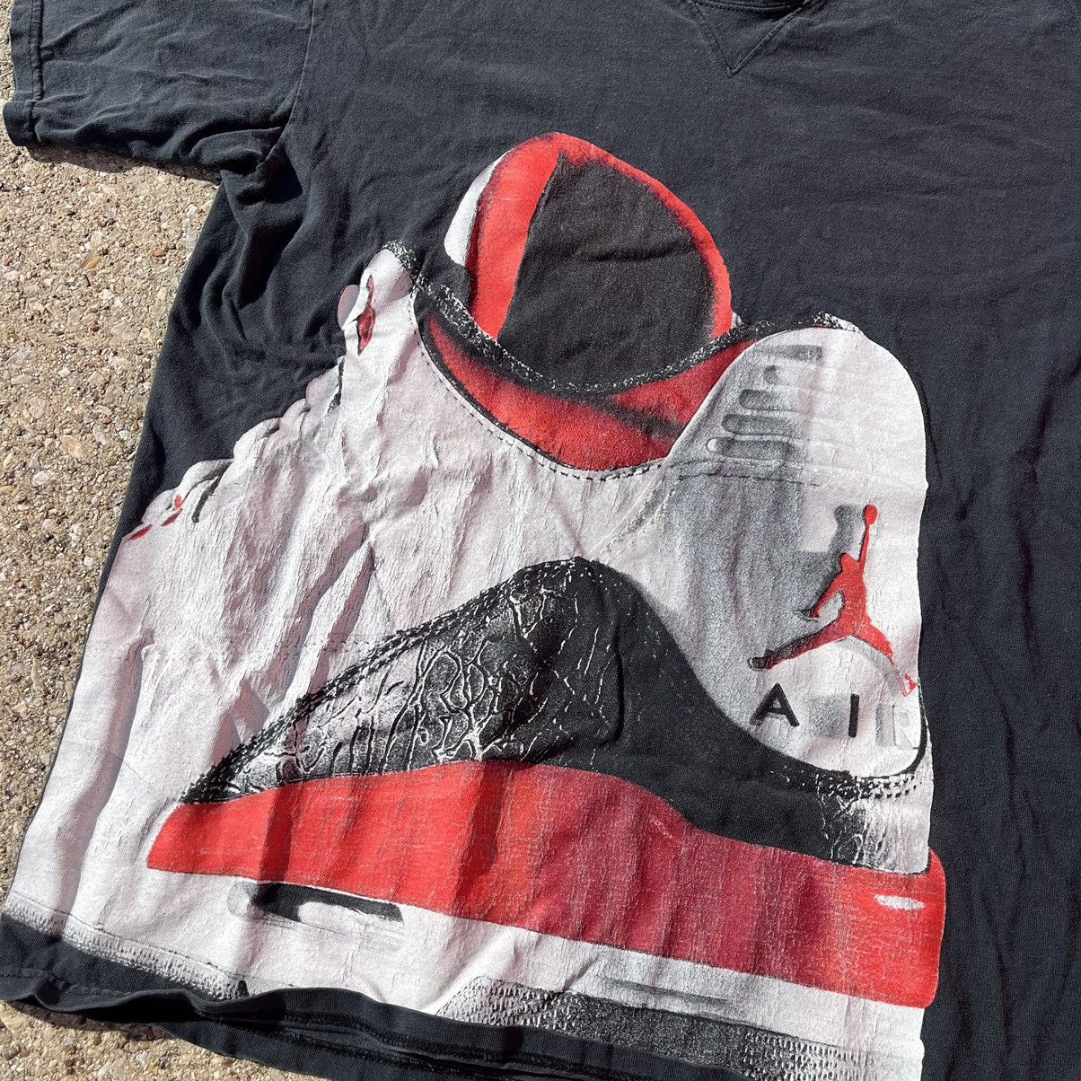 Jordan Brand × Nike Rare Vintage Jordan 3 Graphic Tee Size US L / EU 52-54 / 3 - 2 Thumbnail