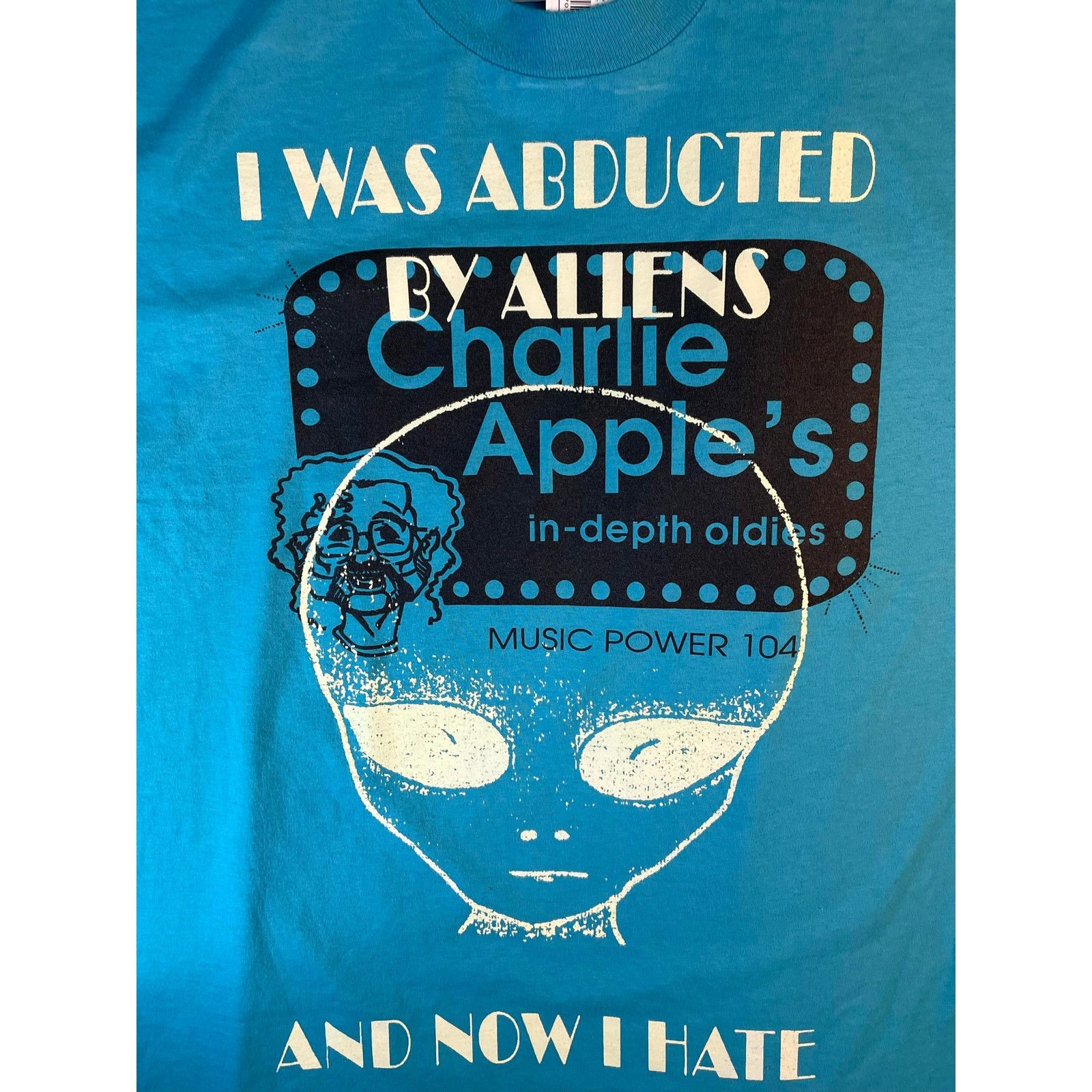 Better With Age Better With Age Abducted By Aliens Baby Blue Tee Size US XXL / EU 58 / 5 - 4 Thumbnail