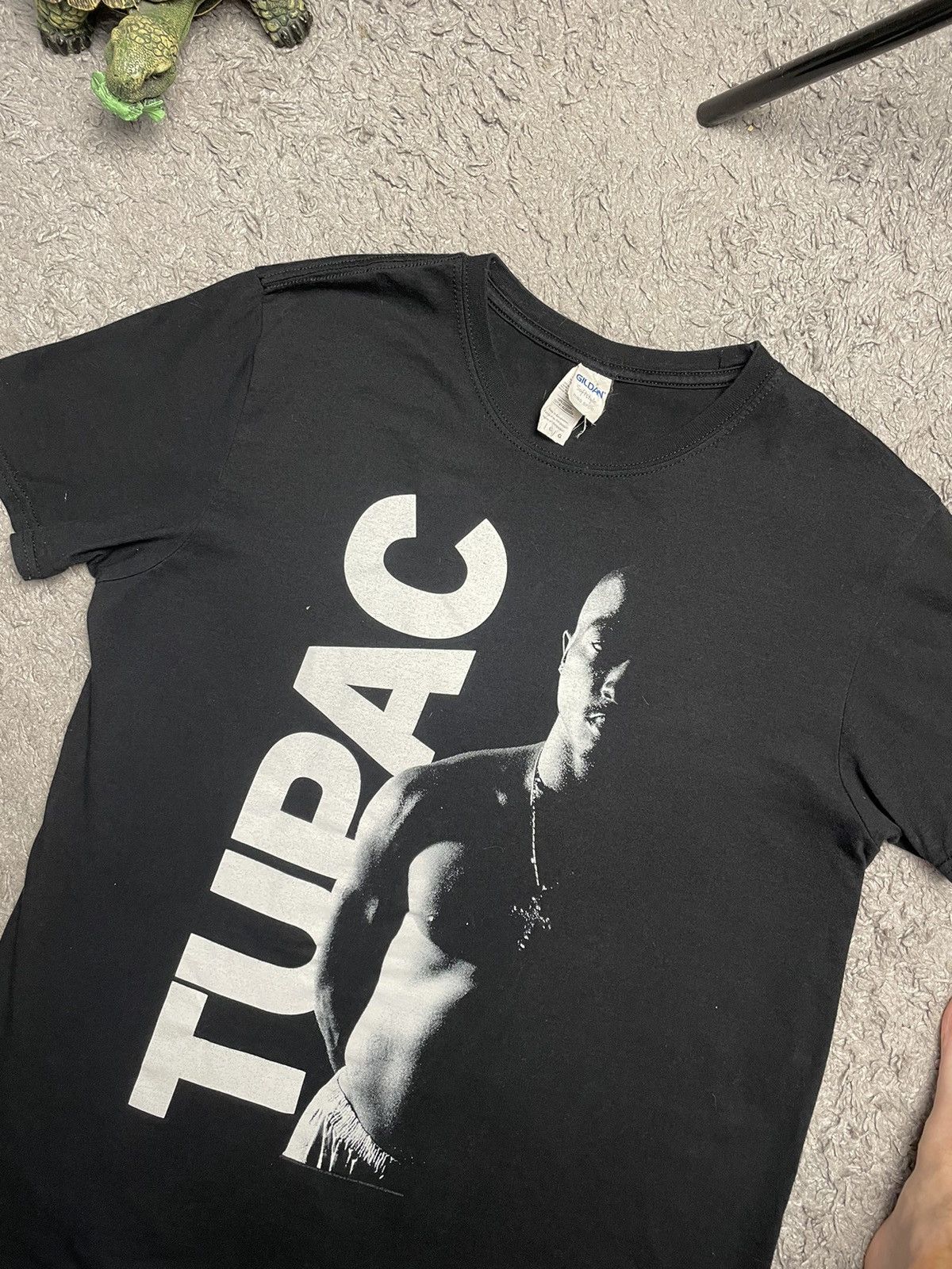 Rap Tees Tupac Big Logo Rap T-Shirt Size L Size US L / EU 52-54 / 3 - 2 Thumbnail