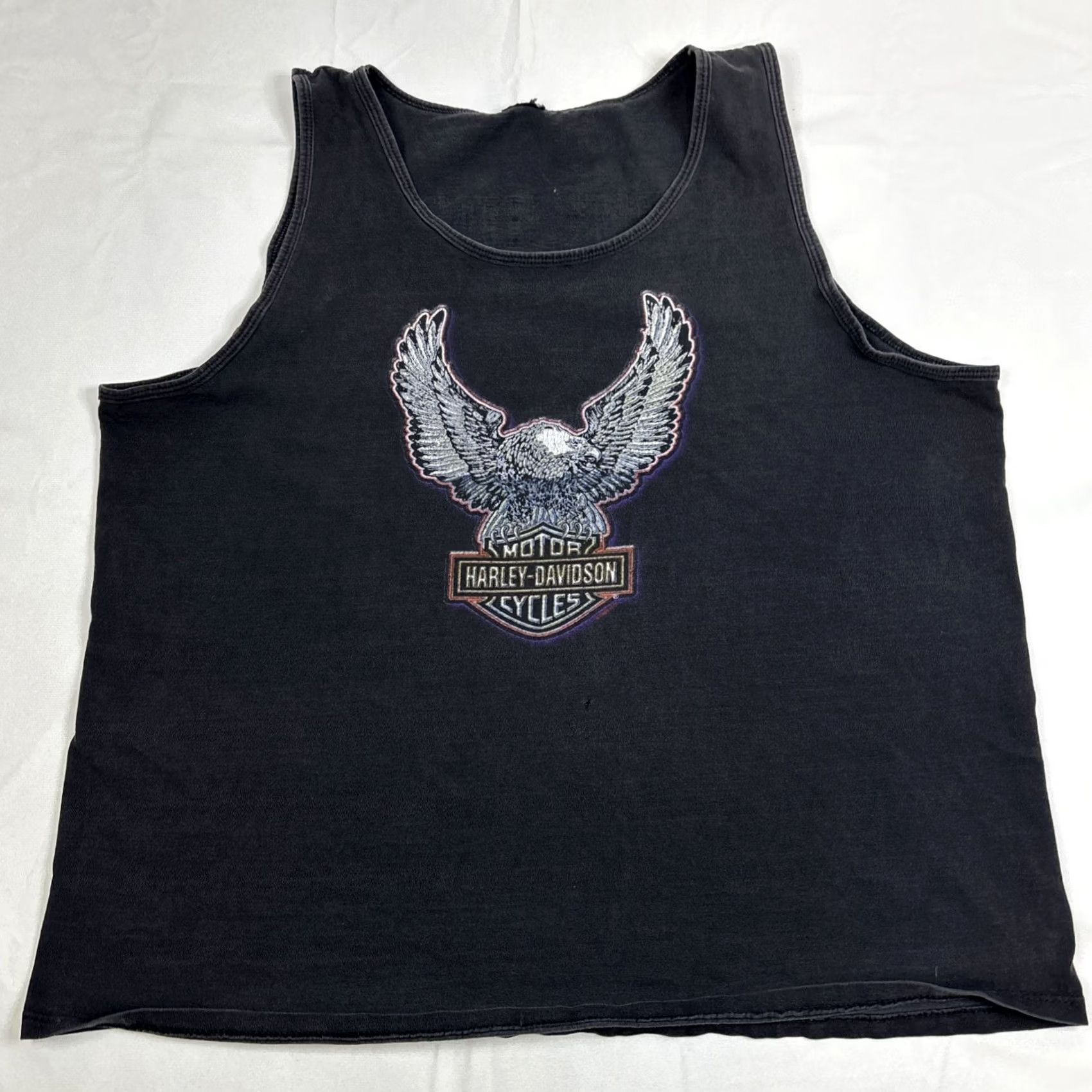 Harley Davidson VINTAGE Harley-Davidson Tank Top Men’s XL Black Florida Clearwater Harley-Davidson Tank Top Mens XL Black Florida Vintage Size US XL / EU 56 / 4 - 3 Thumbnail