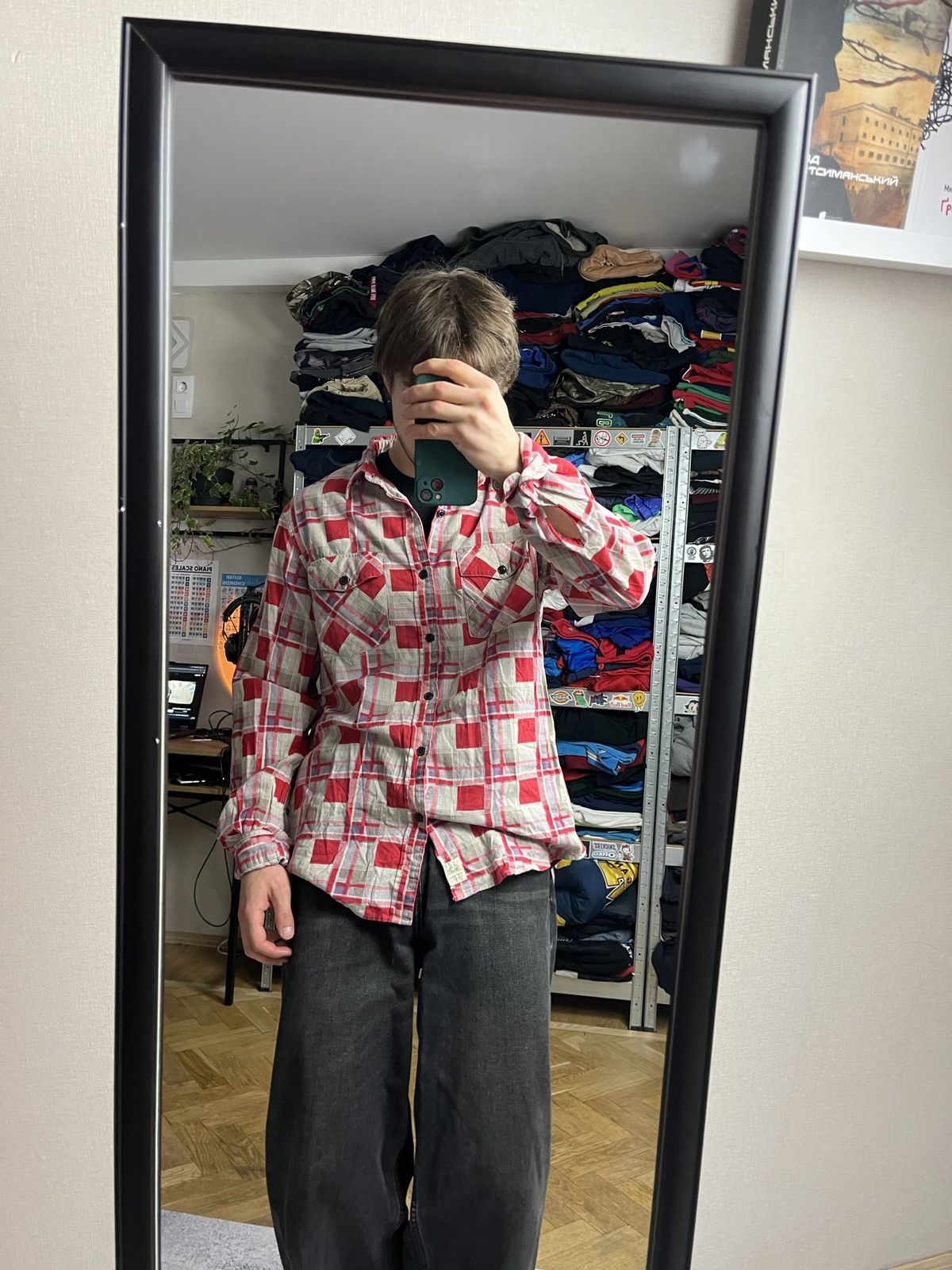 Polo Ralph Lauren Denim Supply Ralph Lauren Plaid Vintage Button Up Shirt Size US L / EU 52-54 / 3 - 2 Thumbnail