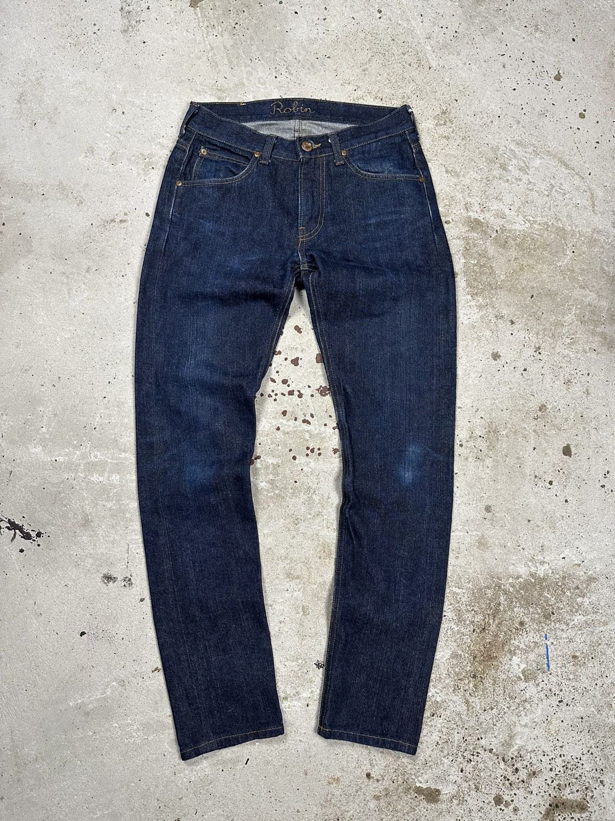Lee Vintage Y2K Lee Robin Selvedge Raw Jeans Denim Pants Size US 29 - 2 Thumbnail