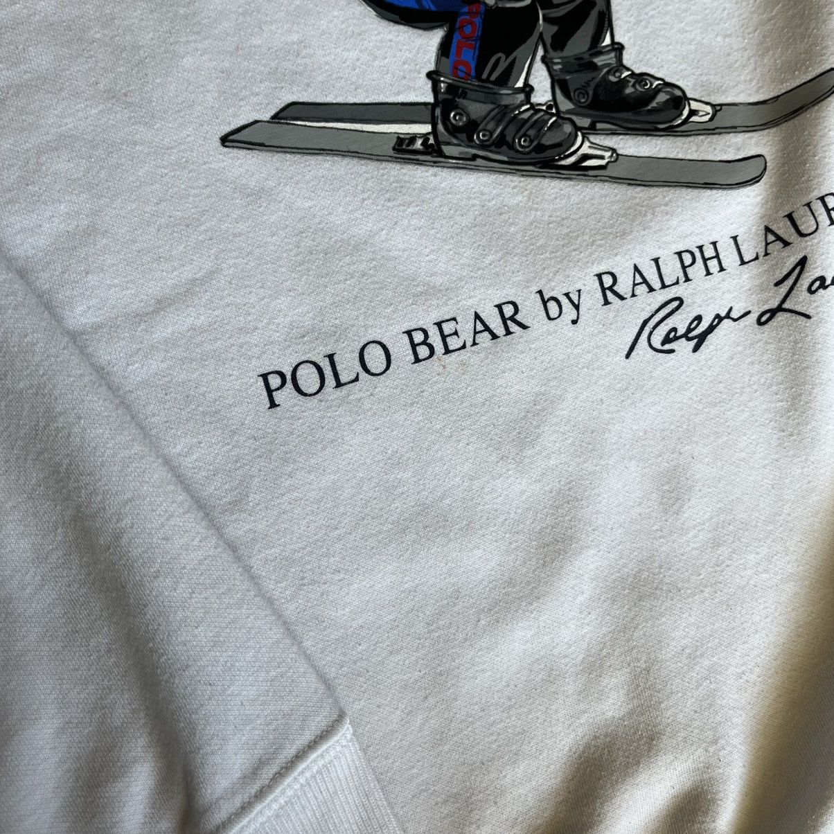Polo Ralph Lauren Polo Ralph Lauren Downhill Ski Polo Bear Crewneck Sweatshirt Size US L / EU 52-54 / 3 - 9 Thumbnail