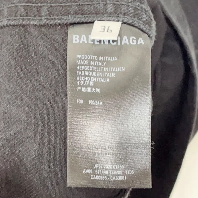 Balenciaga Balenciaga Back Diamond Embroidered Letter Printed Solid D Size XS / US 0-2 / IT 36-38 - 5 Thumbnail