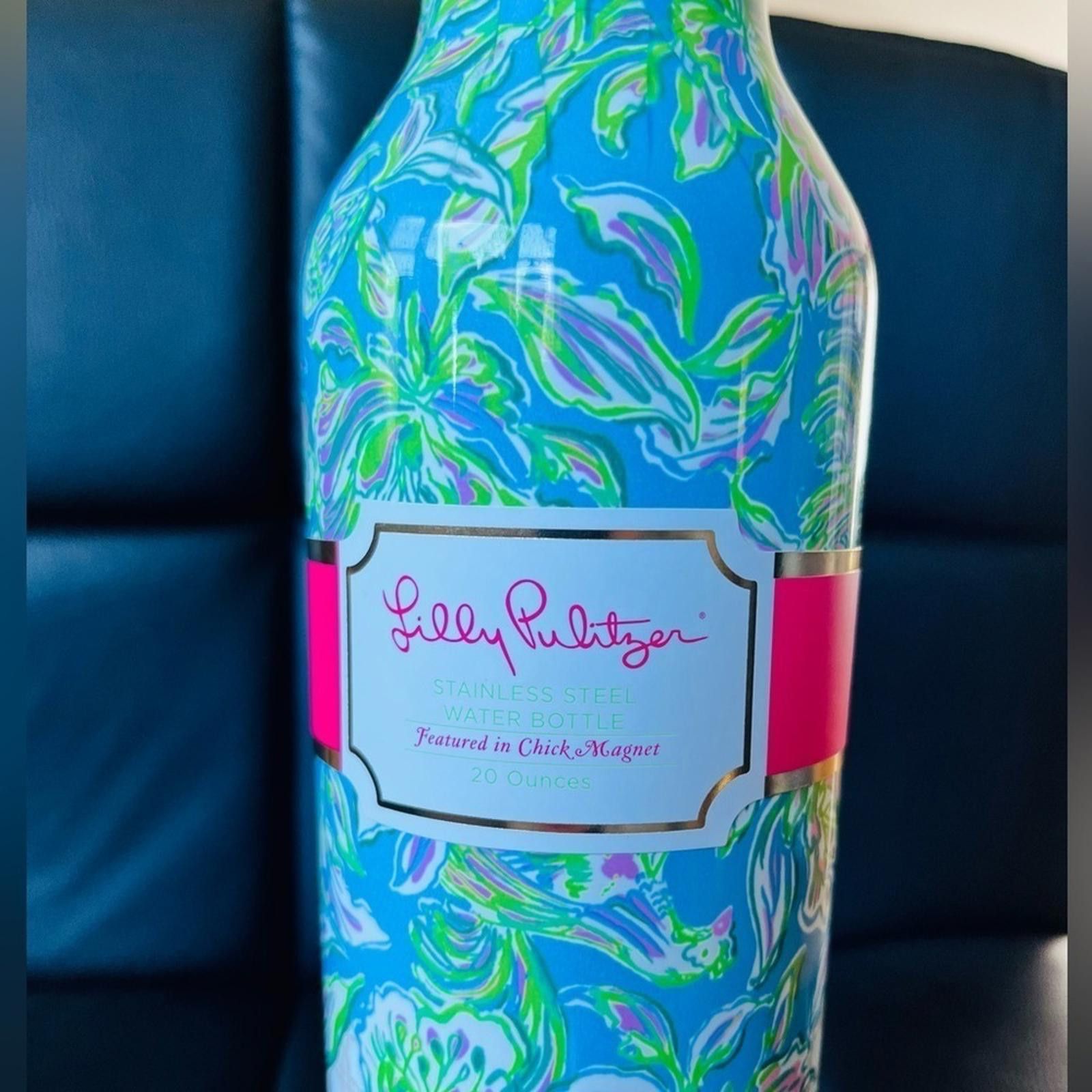Designer Lilly Pulitzer Stainless Steel Floral Water Bottle NWT Size ONE SIZE - 4 Thumbnail