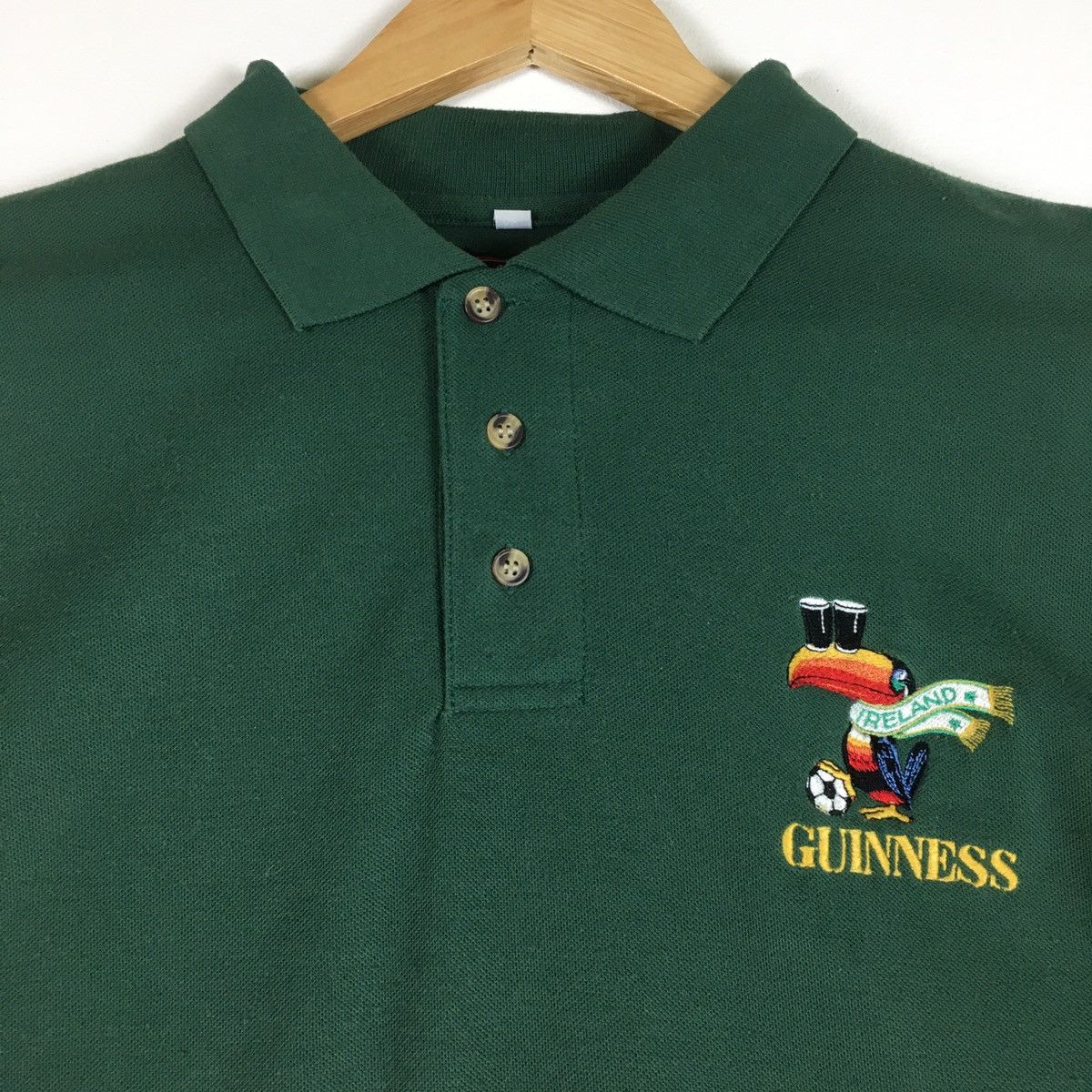 Vintage Vintage Guinness Ireland Polo Tee Size US M / EU 48-50 / 2 - 6 Thumbnail