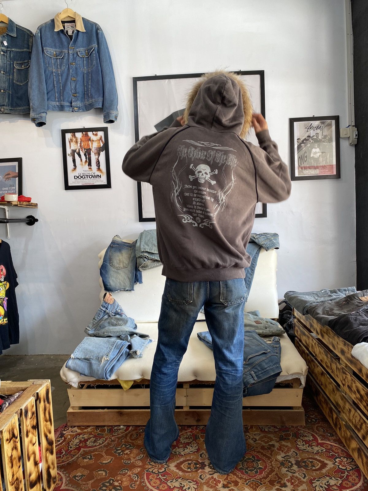 Beauty Beast × If Six Was Nine × Japanese Brand fur hoodie japanese brand poem tribal Size US L / EU 52-54 / 3 - 11 Thumbnail
